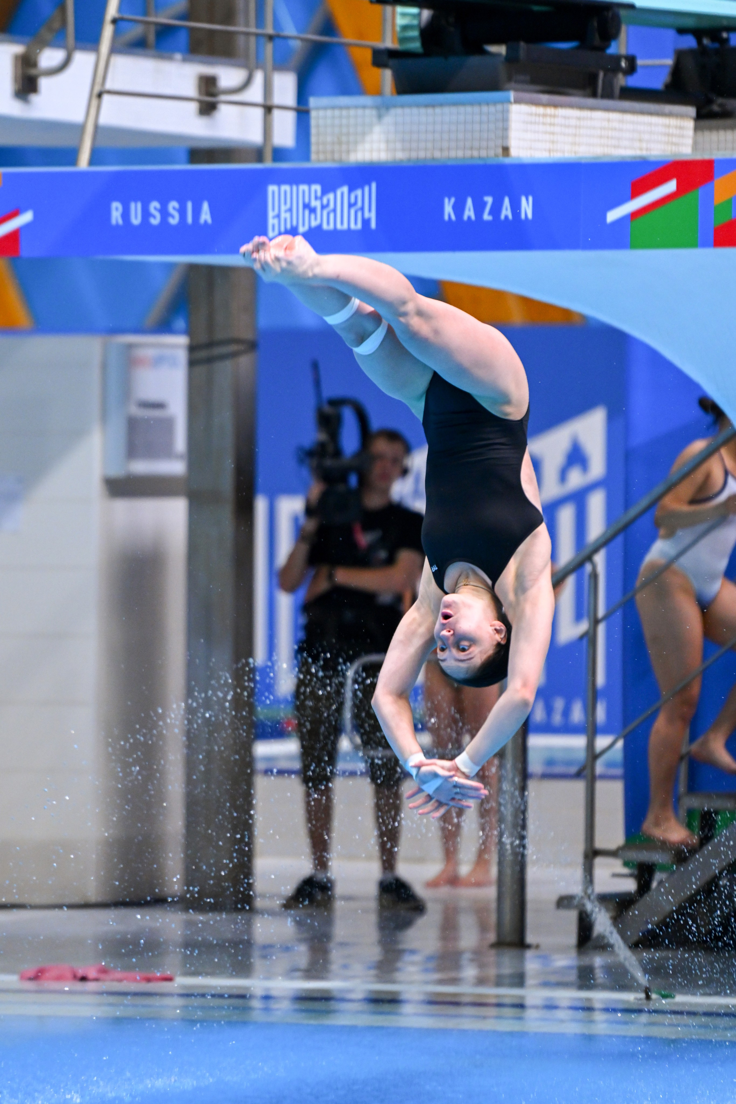 Прыжки в воду «Спортивные игры стран БРИКС». Спортивный и репортажный фотограф в Казани Вячеслав Сатонин