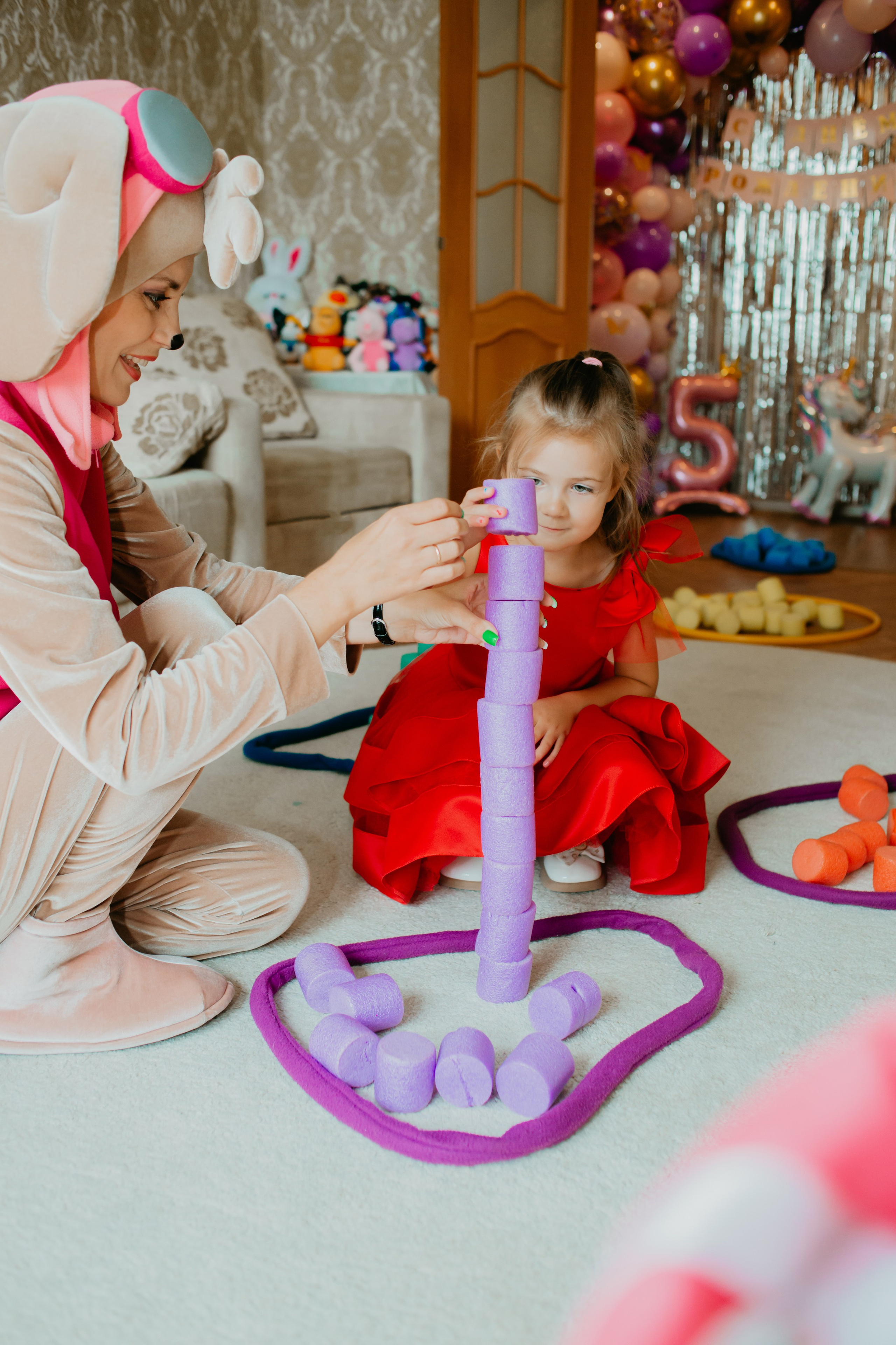 Детский день рождение. Агния 5 лет. Фотограф в Челябинске Ополихина Анна