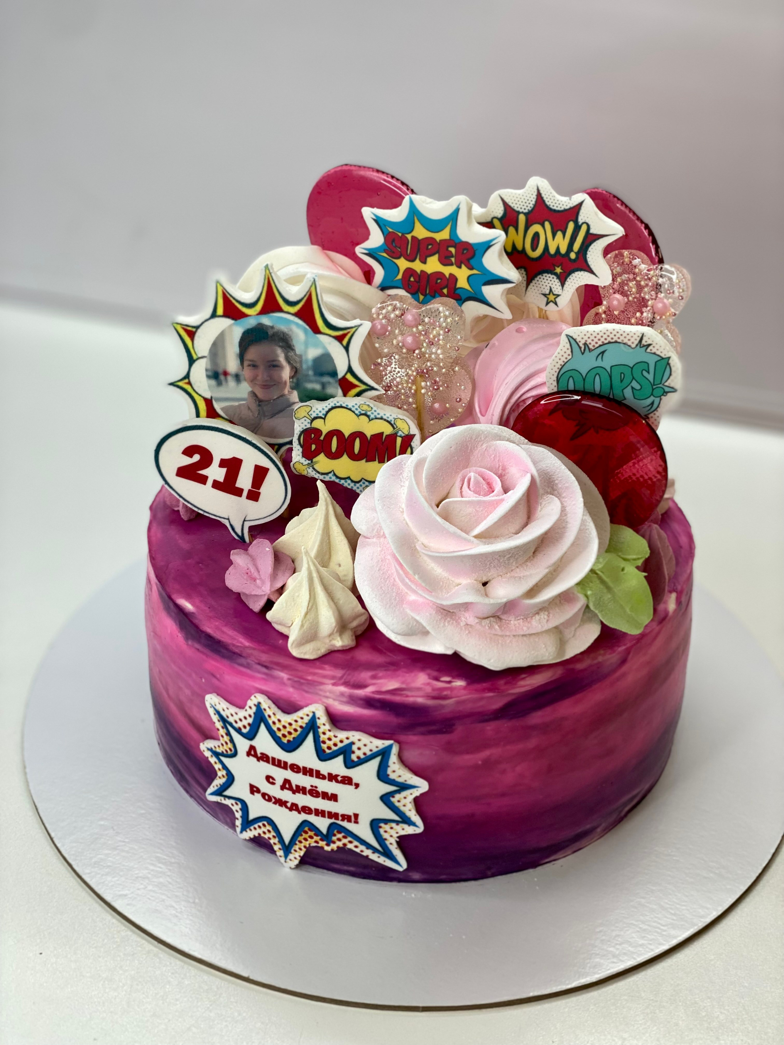 Торты. Katyasugarsugar капкейки, зефир, торты Москва