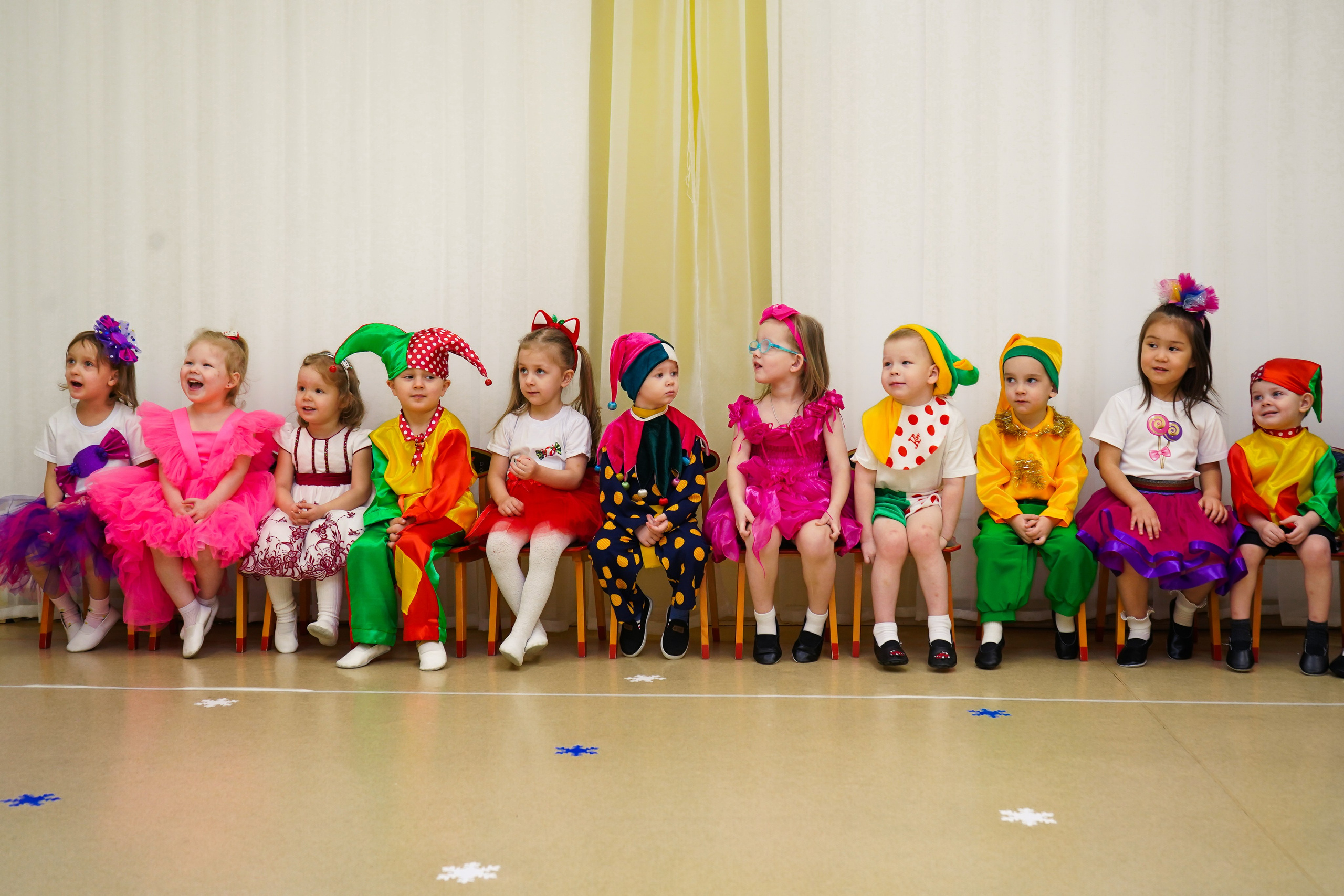 Новогодний утренник в садике. Семейный и портретный фотограф в Екатеринбурге Анна Лобанова