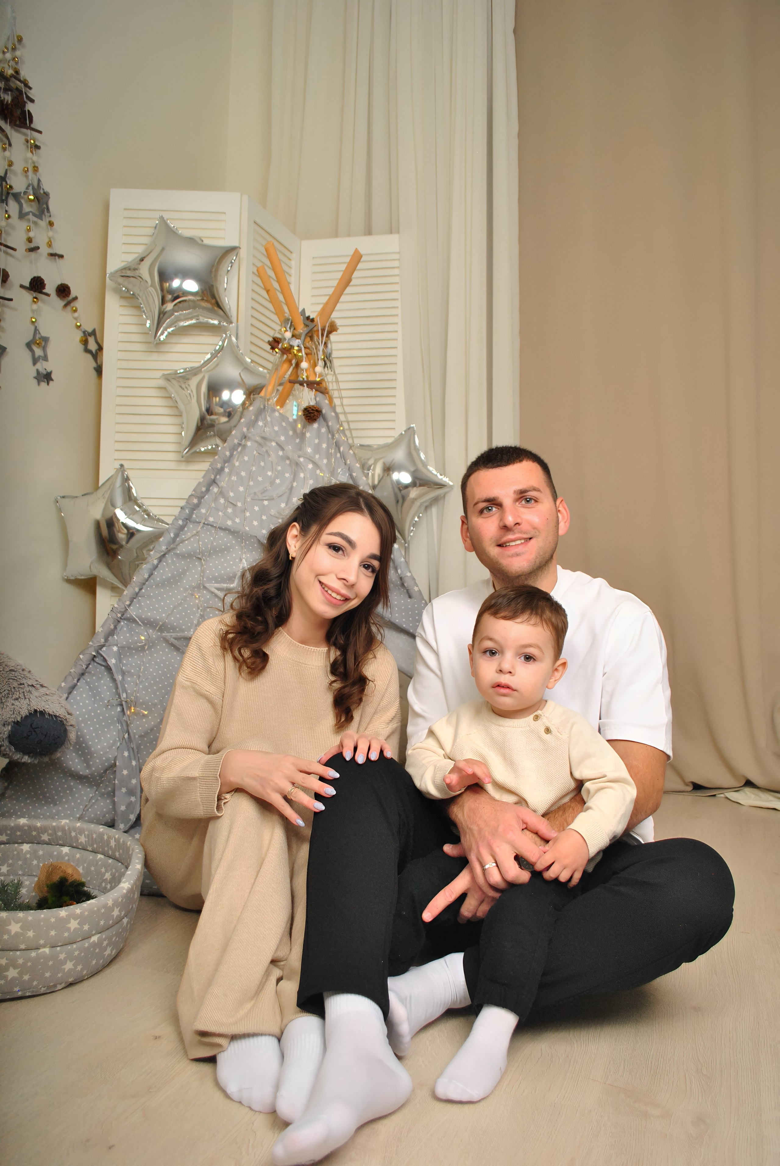 Елена и семья. Фотограф Мария Мусаелян