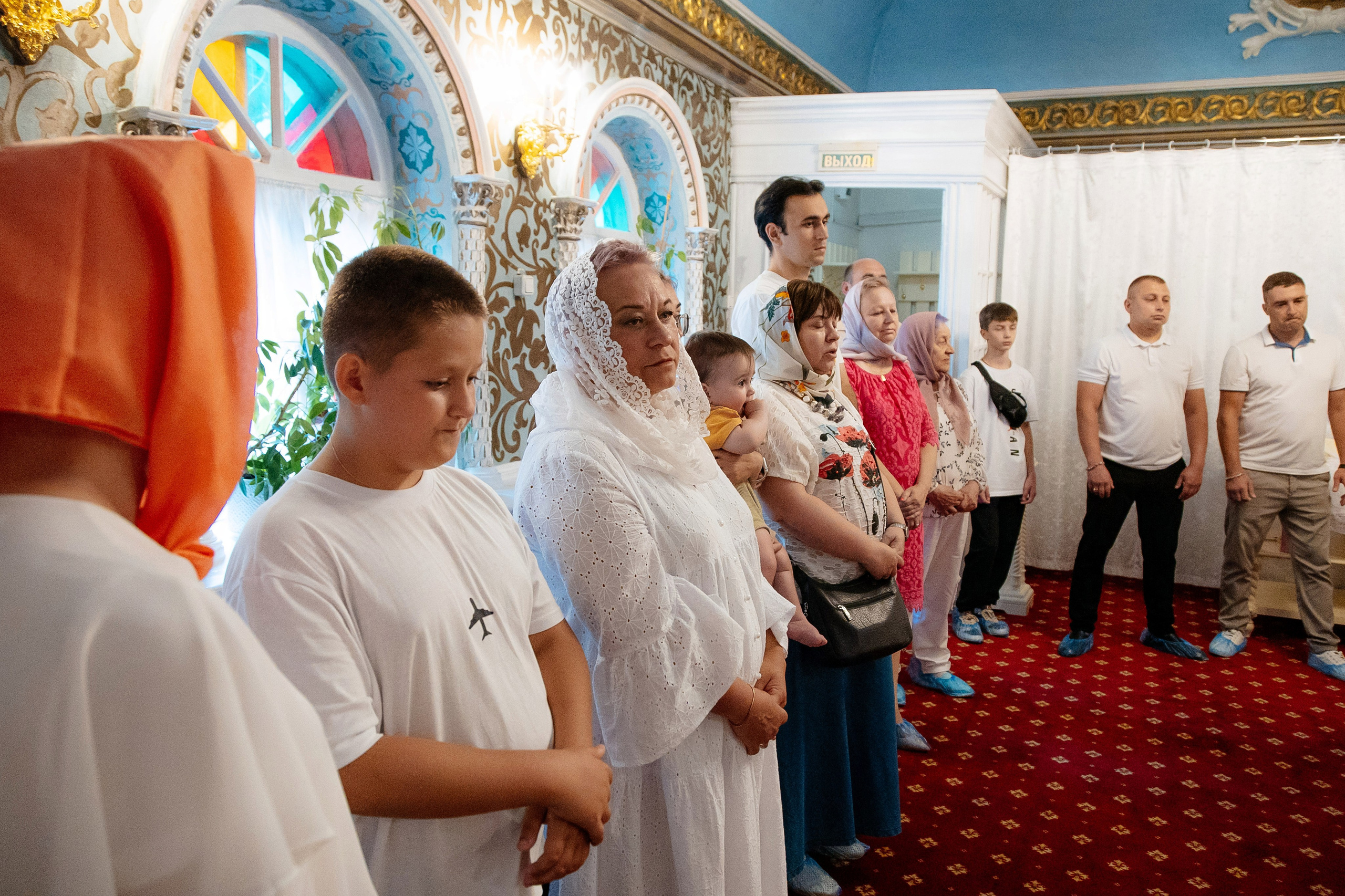 Крещение Полины. Семейный и детский фотограф в Москве Александра Мак