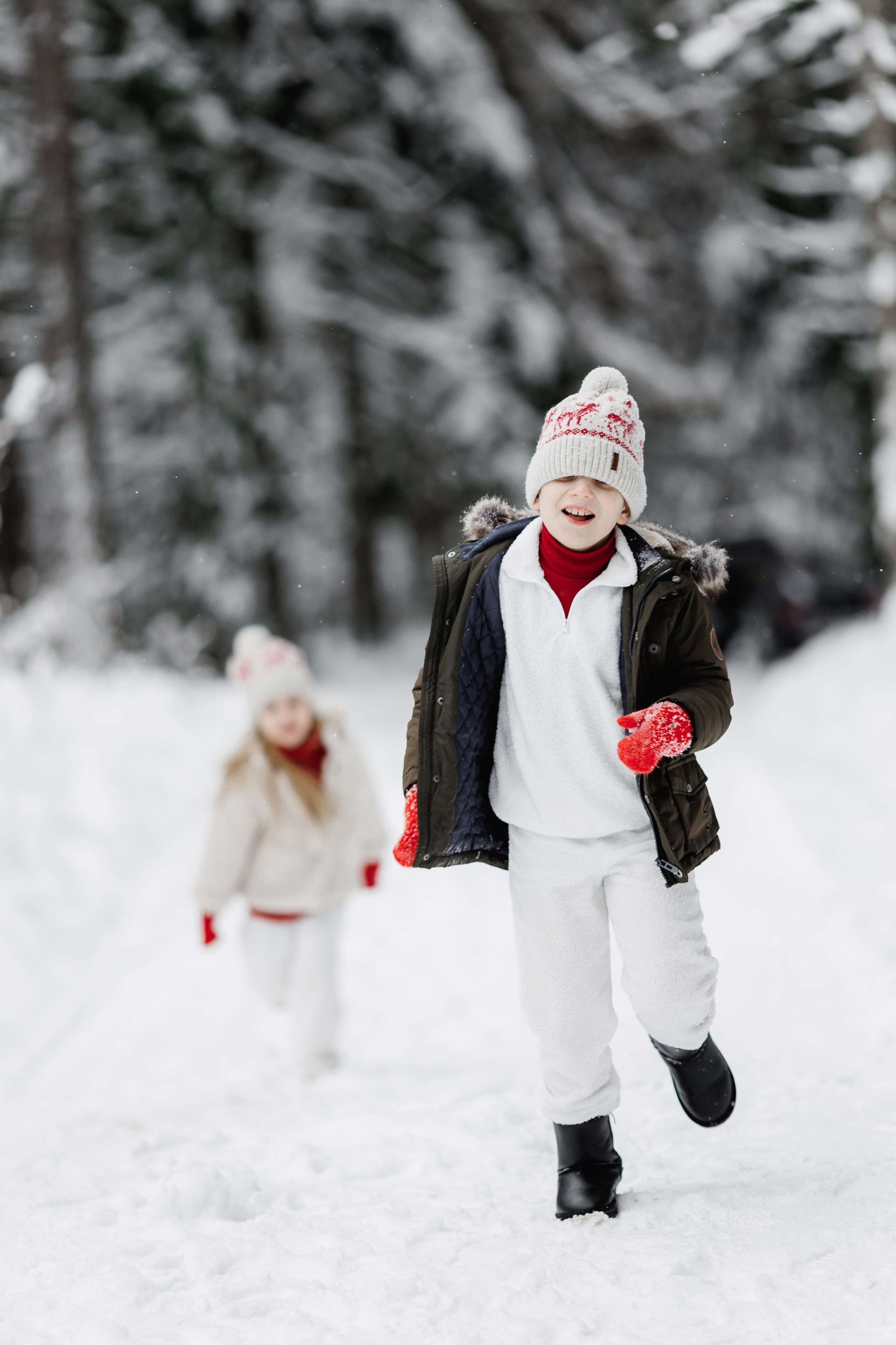 Зимняя детская фотосессия Витебск