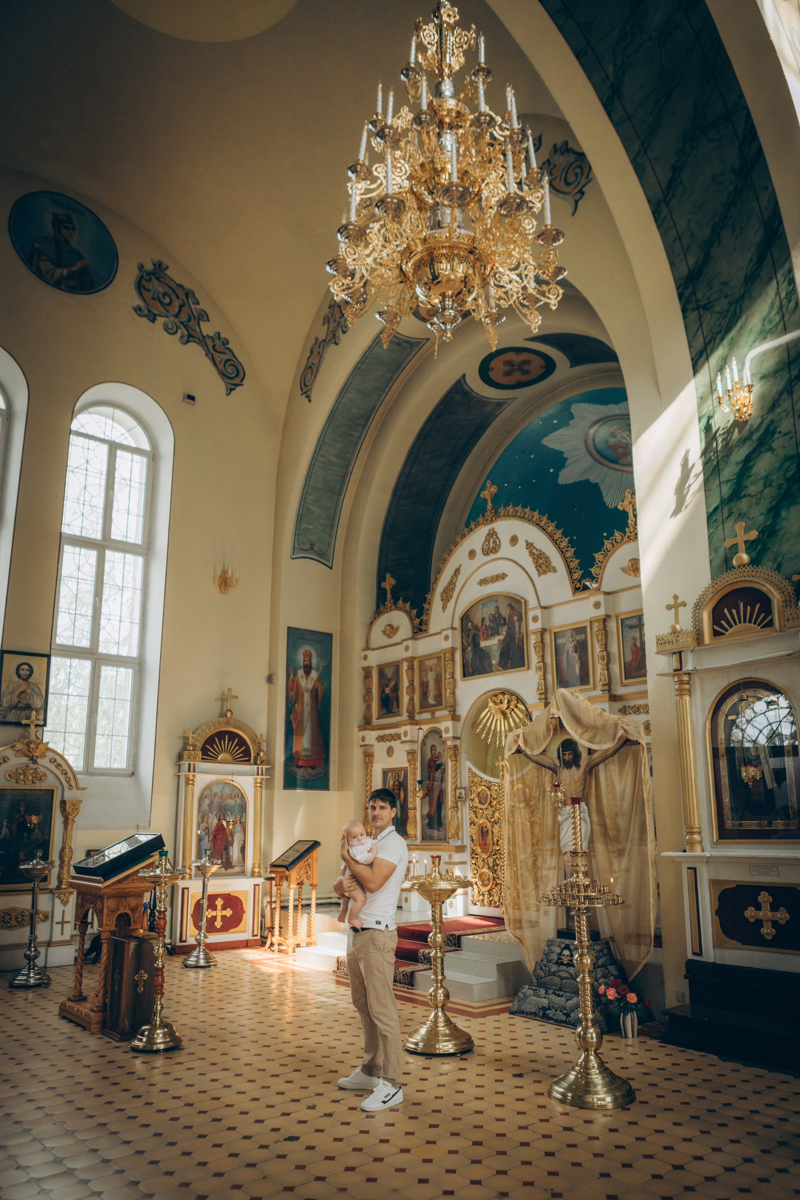 Крещение Тимофея. Семейный фотограф и фотограф на роды в Ростове-на-Дону Мухина Виктория