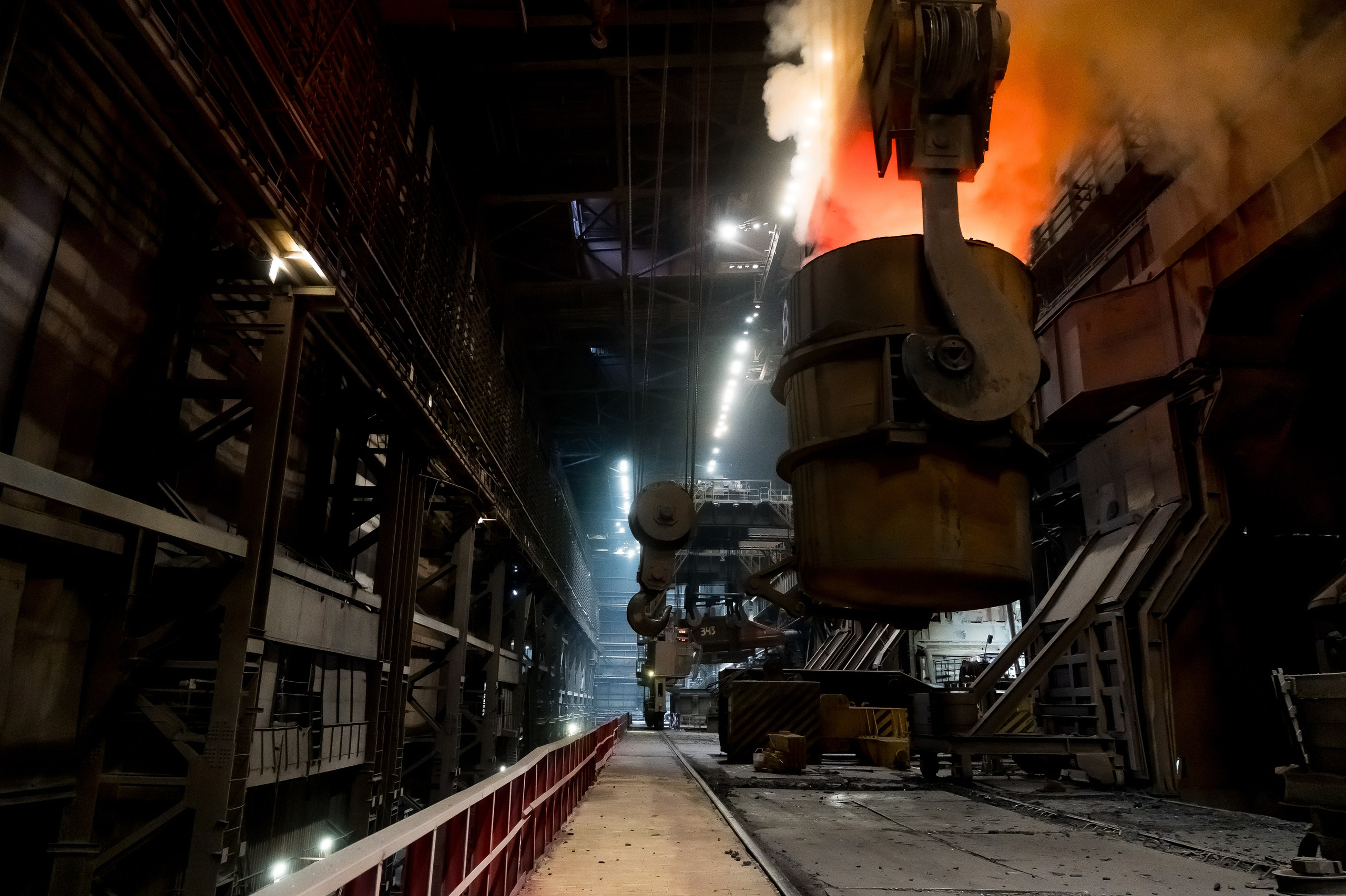 ККЦ выплавил 900-миллионную тонну стали. Сергей Петруша. Фотограф
