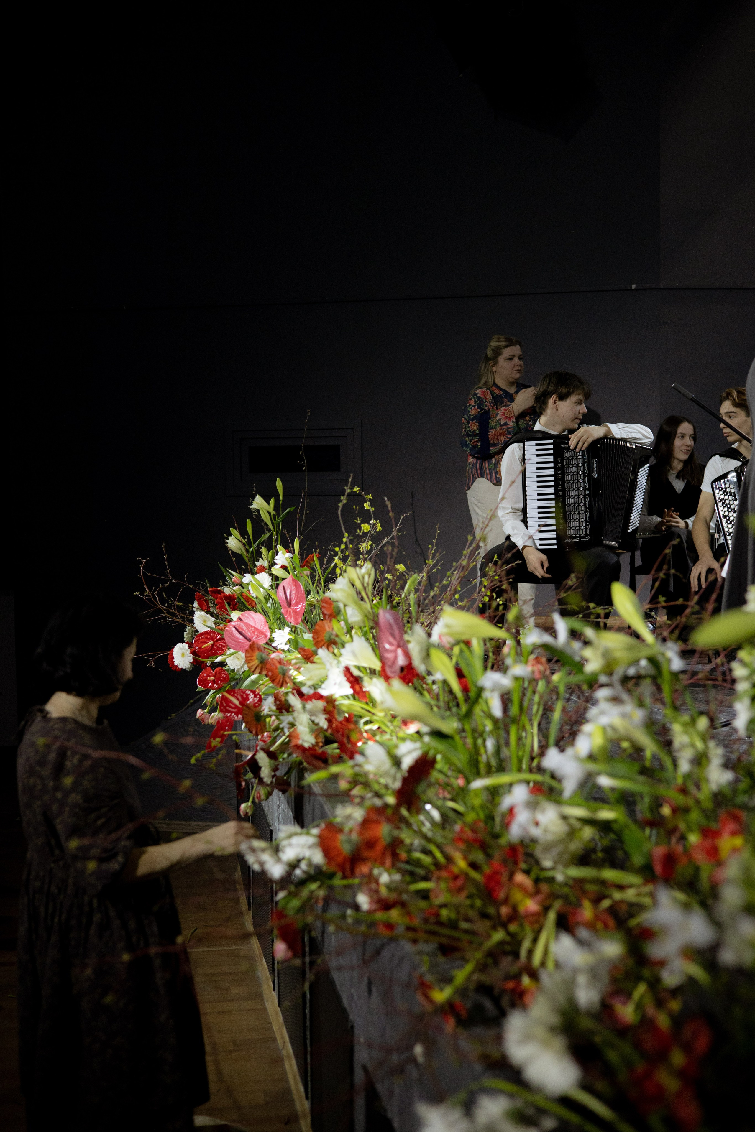 Оформление Отчетного концерта Музыкальной школы Глазунова. Оформление свадеб, декор свадеб Вера Маркова, Москва