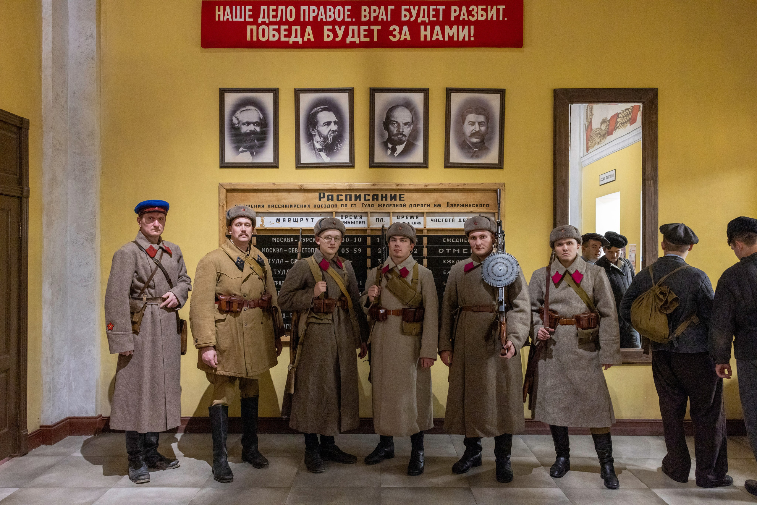 Реконструкторы Москвы, Калуги, Тулы в Музее Обороны Тулы. Фотограф в Туле Крупский АнДРей. Фотостудия «КАДР71» в Туле