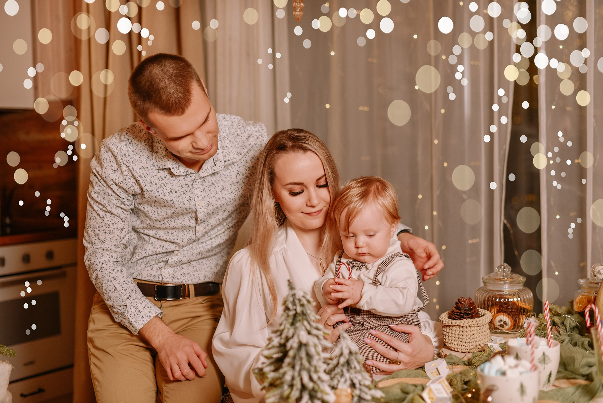 Новогодняя съемка для Юлии. Фотограф беременности и новорожденных малышей Анастасия Никитина