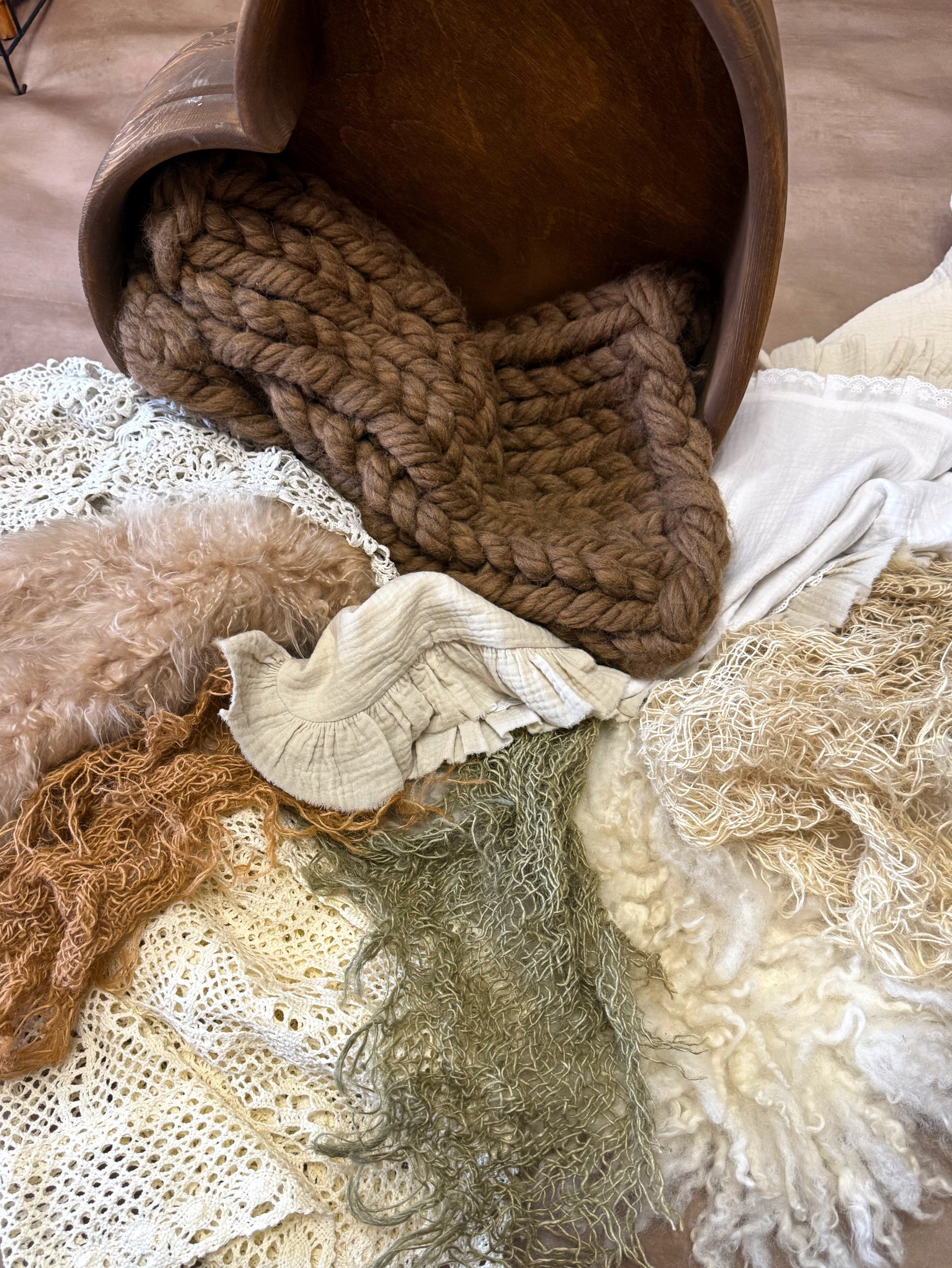 Реквизит для съёмки. Фотограф новорожденных в Воронеже Ираида Новикова