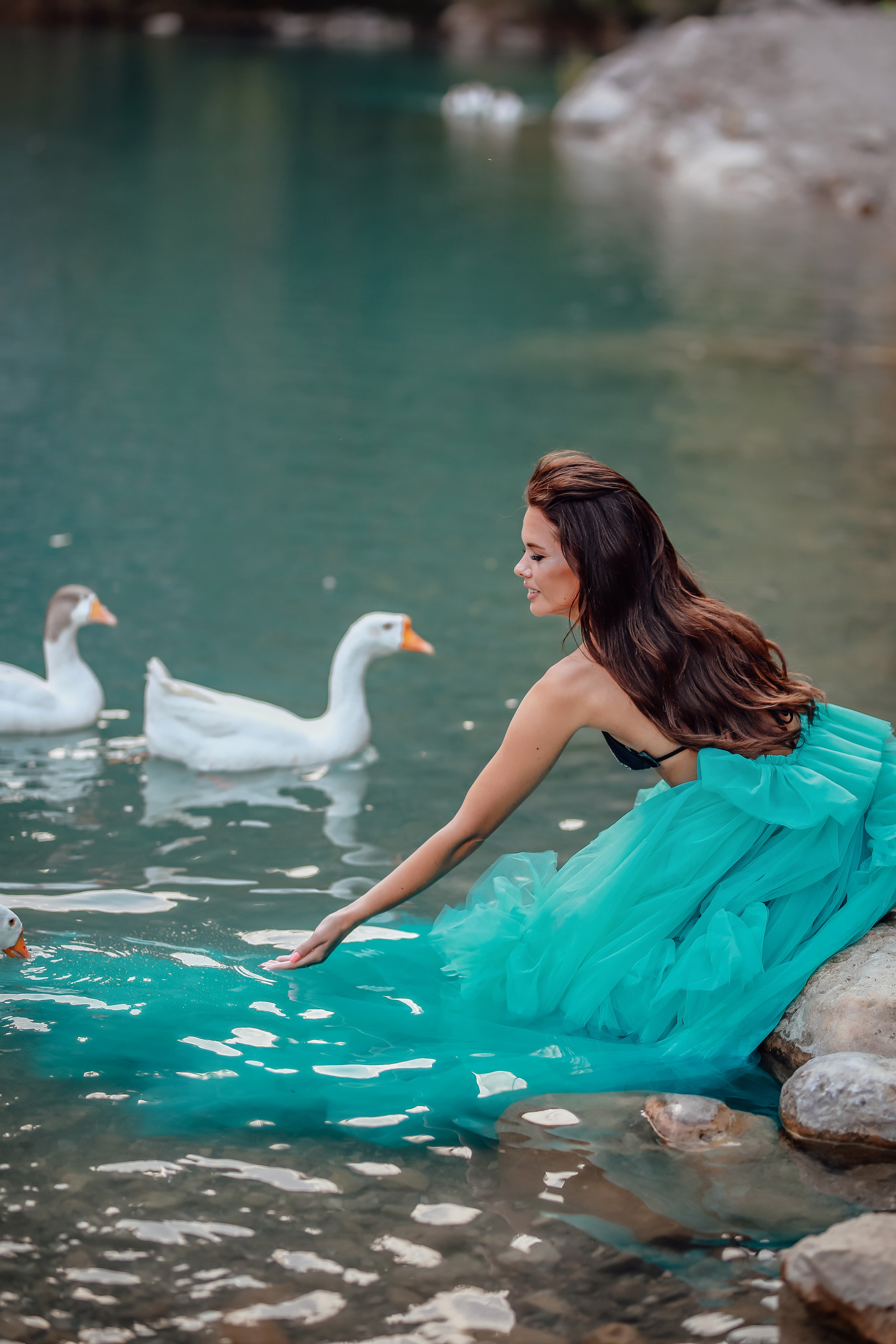 Photoshooting in canyon Goynuk (Kemer)