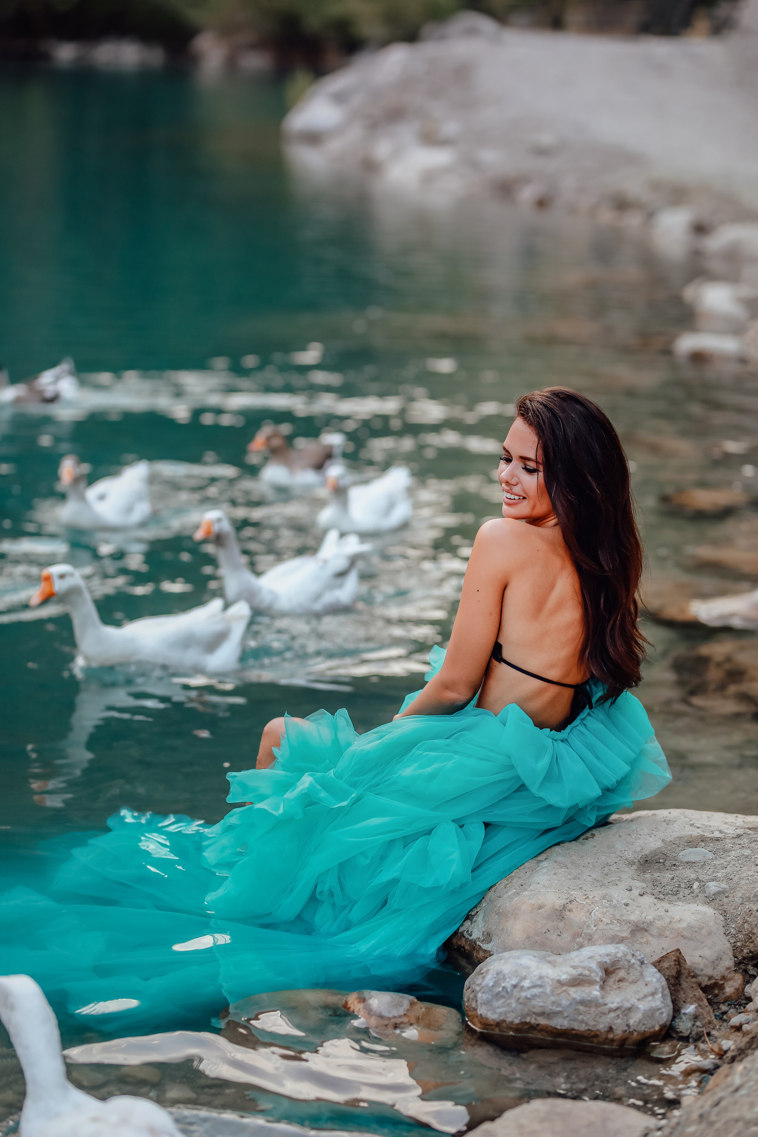 Photoshooting in canyon Goynuk (Kemer)