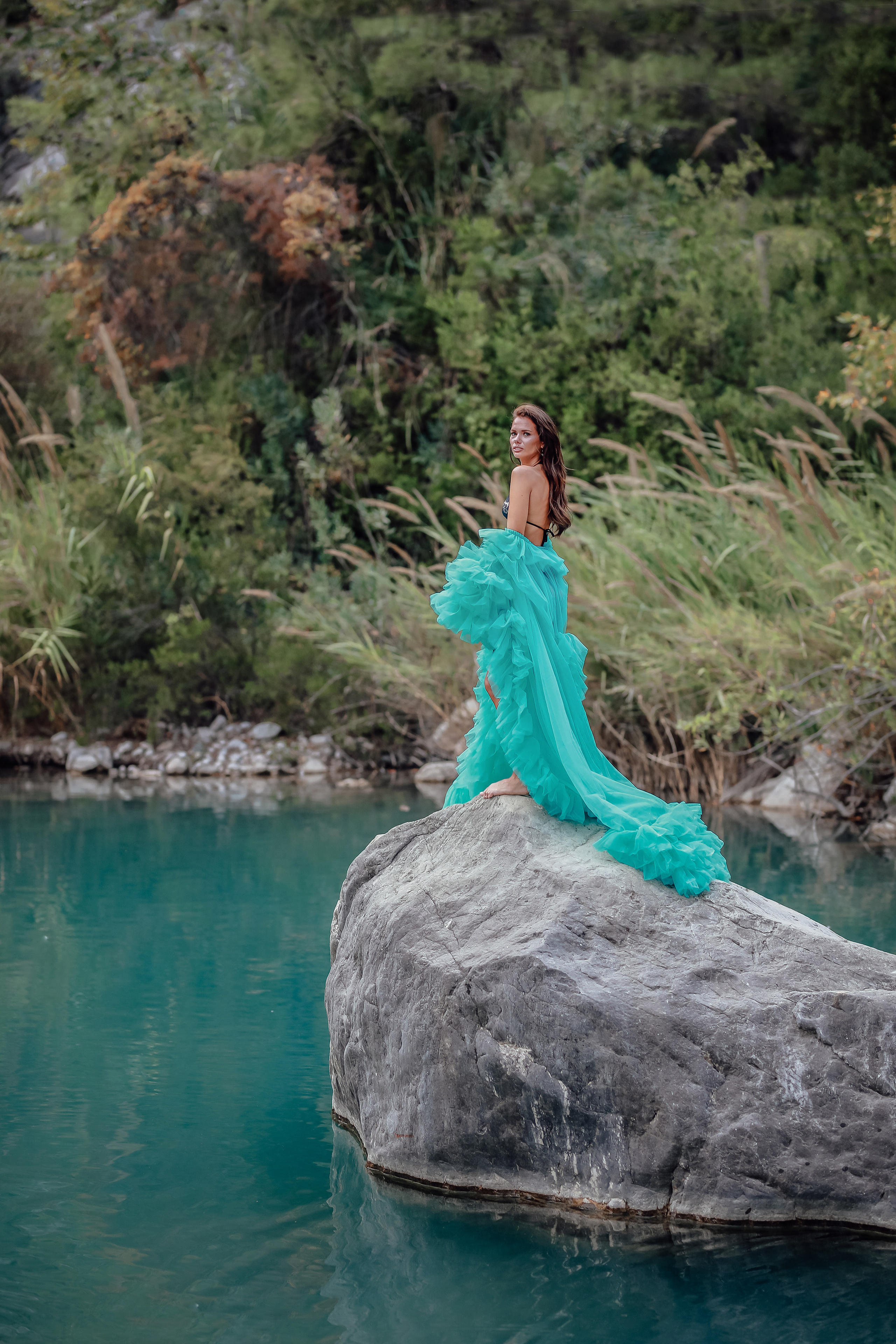 Photoshooting in canyon Goynuk (Kemer)