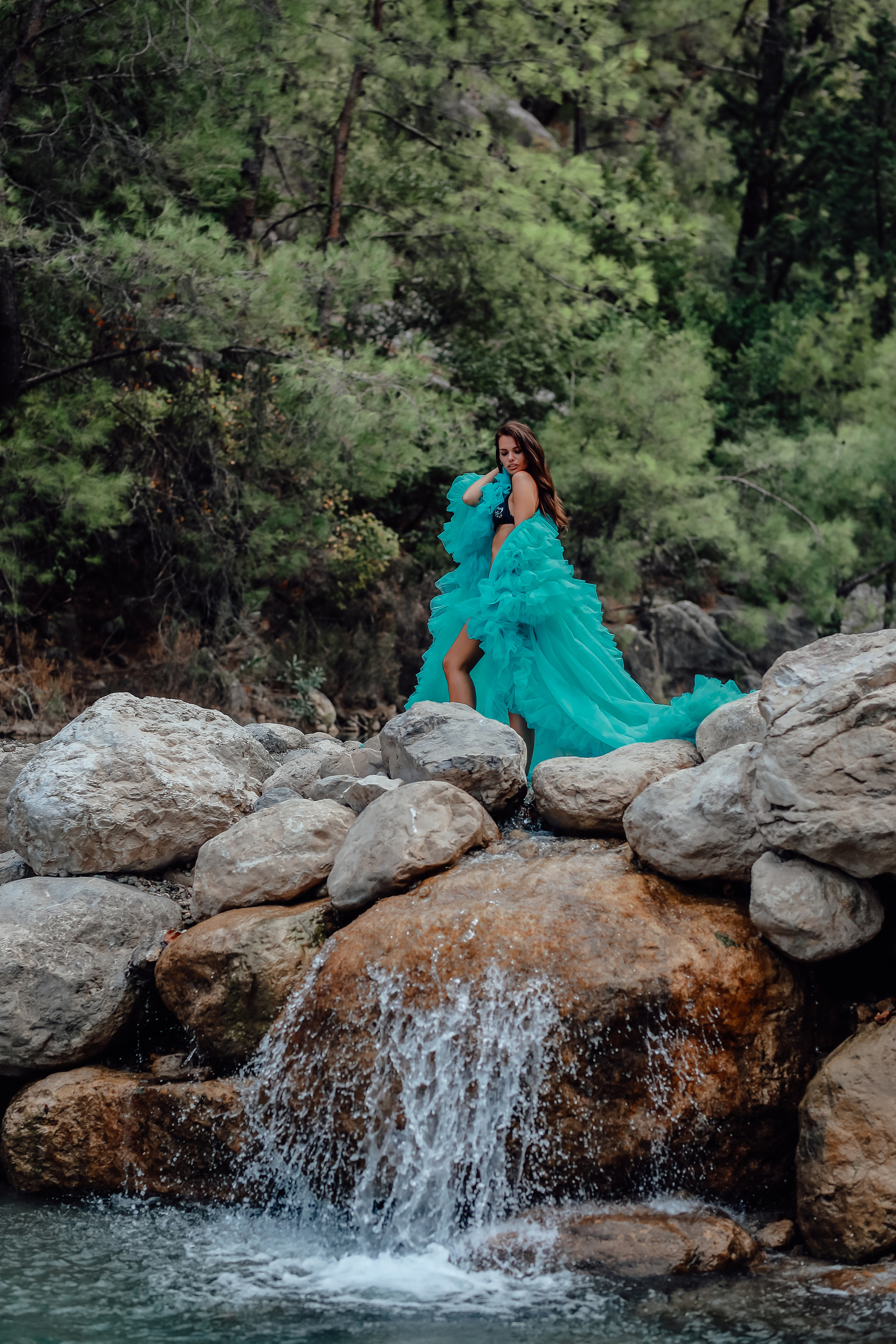 Photoshooting in canyon Goynuk (Kemer)