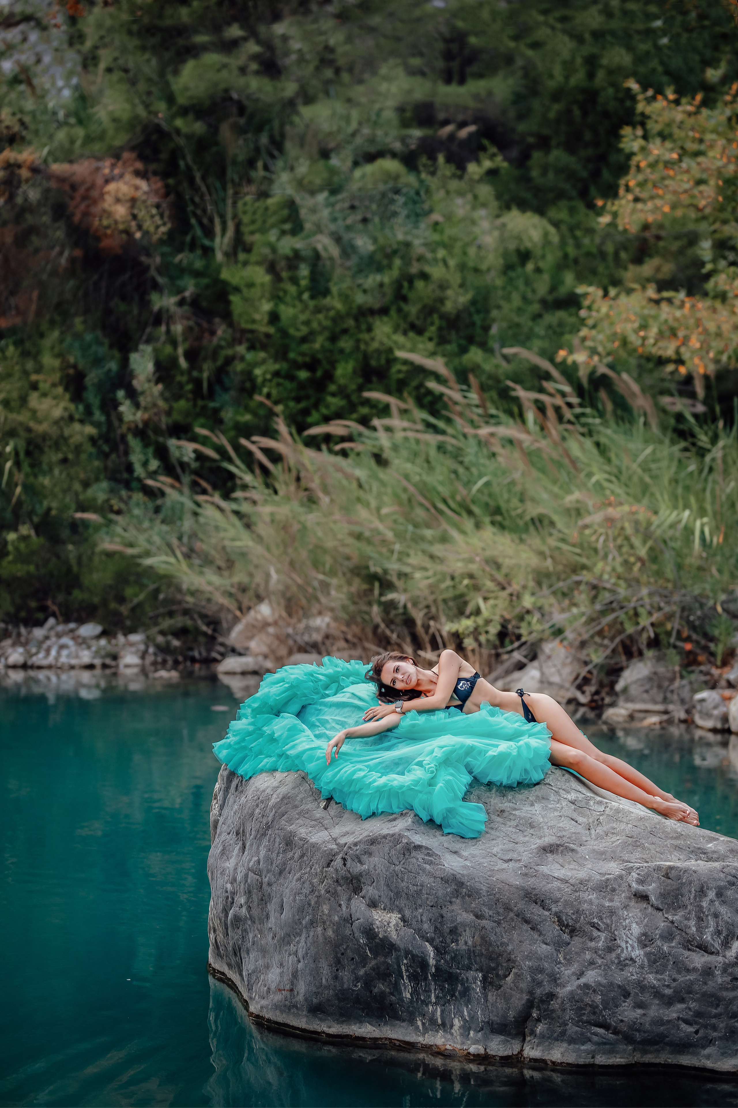 Photoshooting in canyon Goynuk (Kemer)