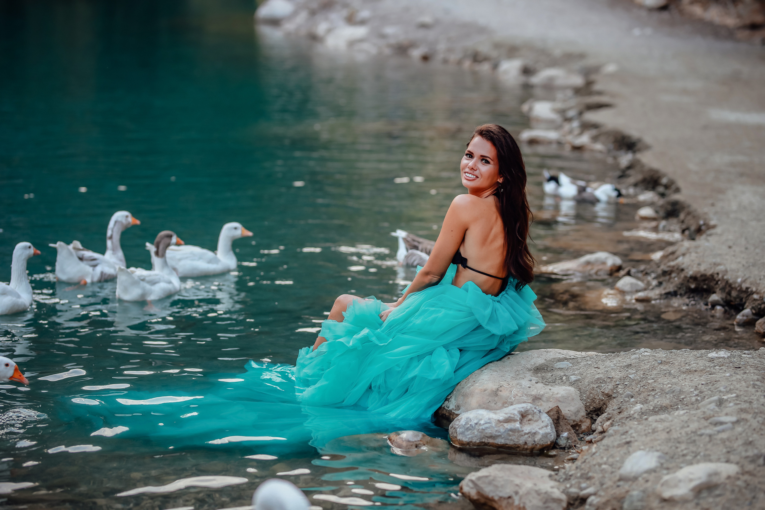 Photoshooting in canyon Goynuk (Kemer)