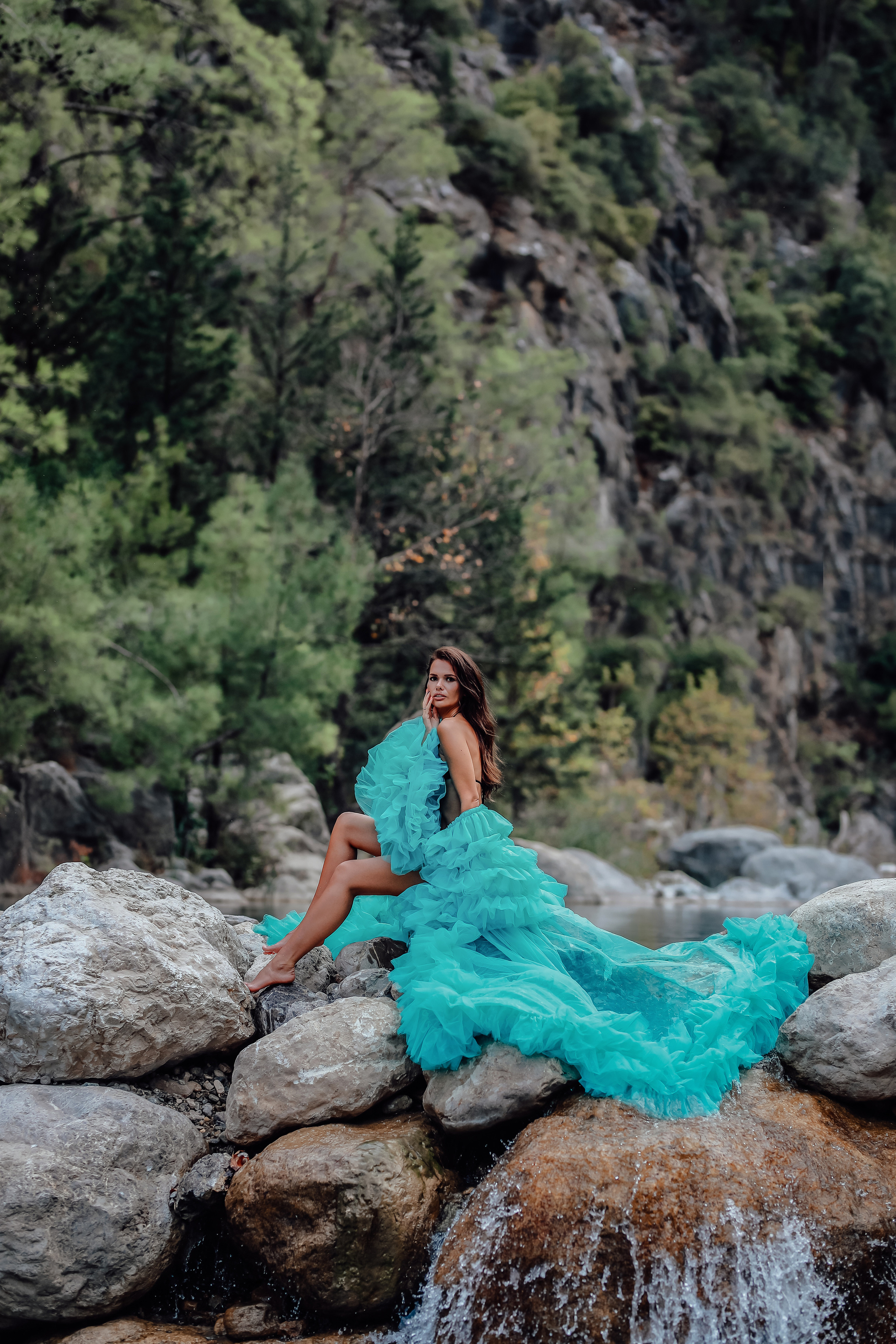 Photoshooting in canyon Goynuk (Kemer)