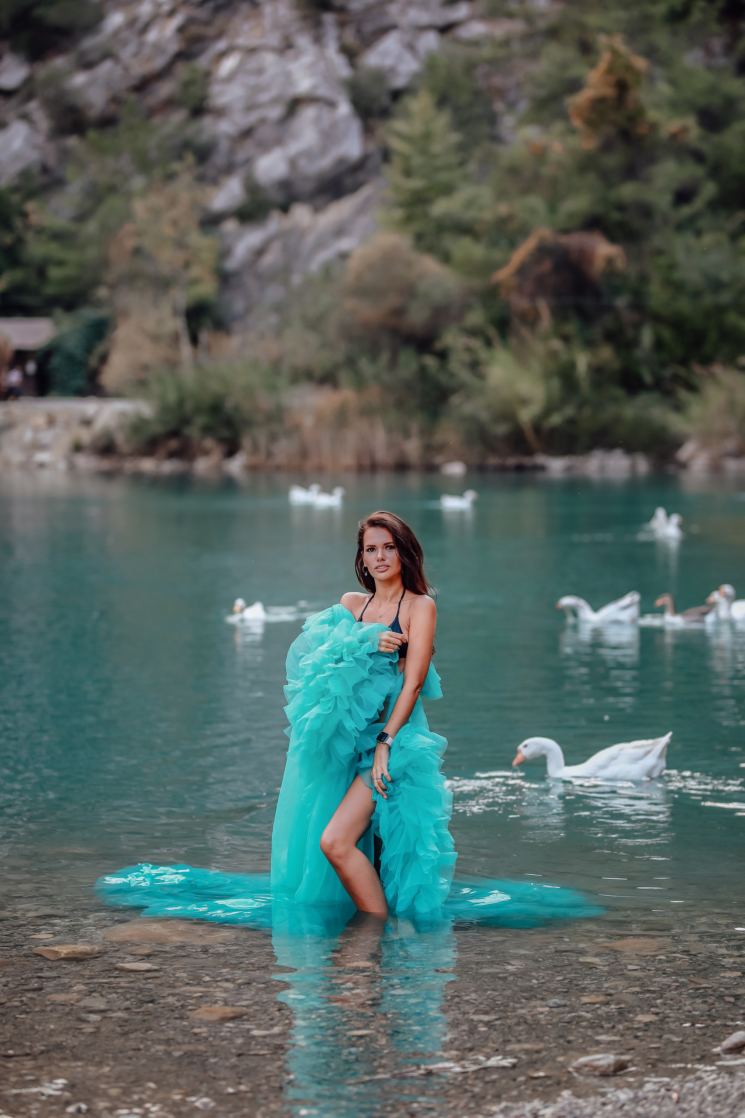 Photoshooting in canyon Goynuk (Kemer)