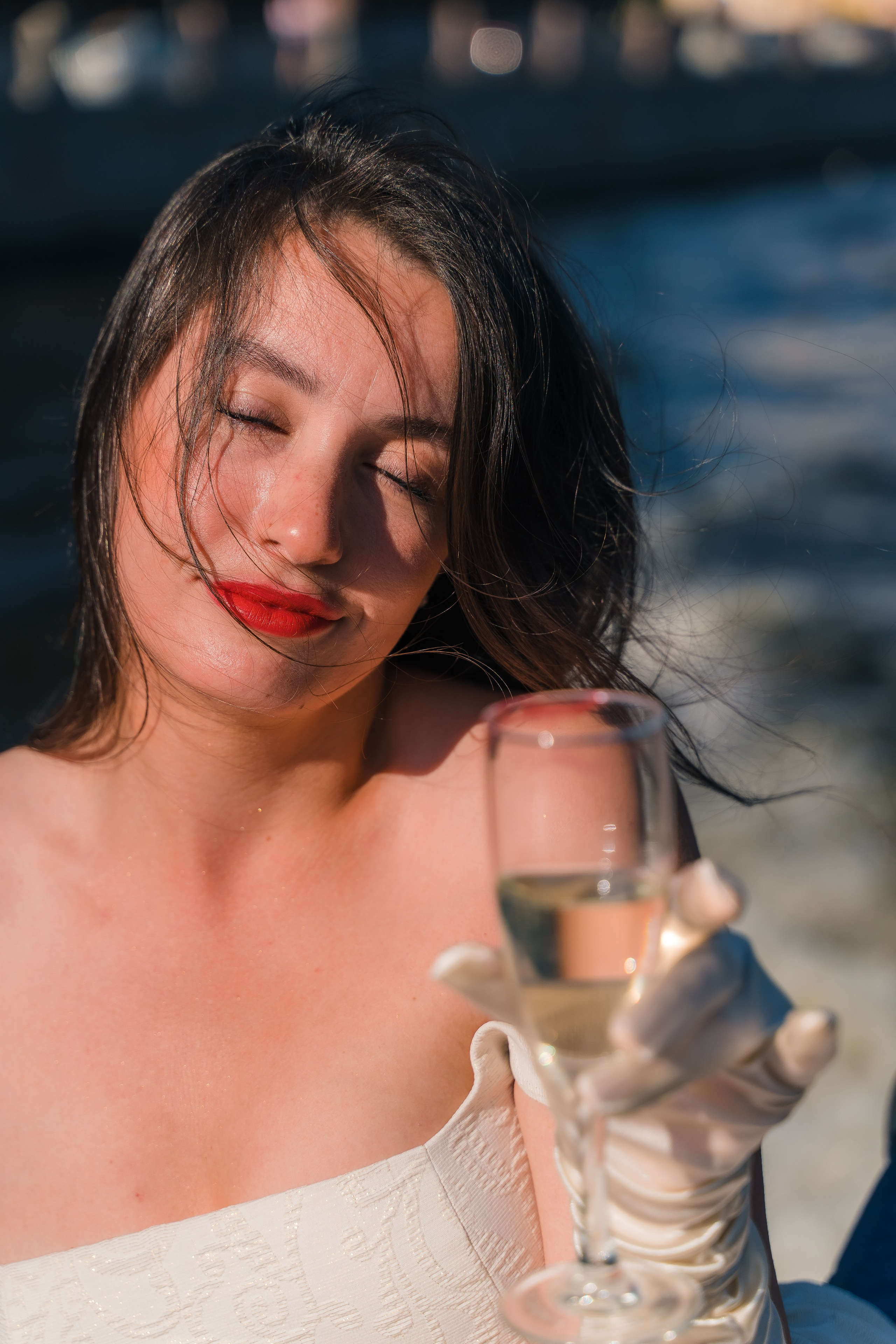 Фотосъемка девичника, встреча девушек, веселые женские портреты