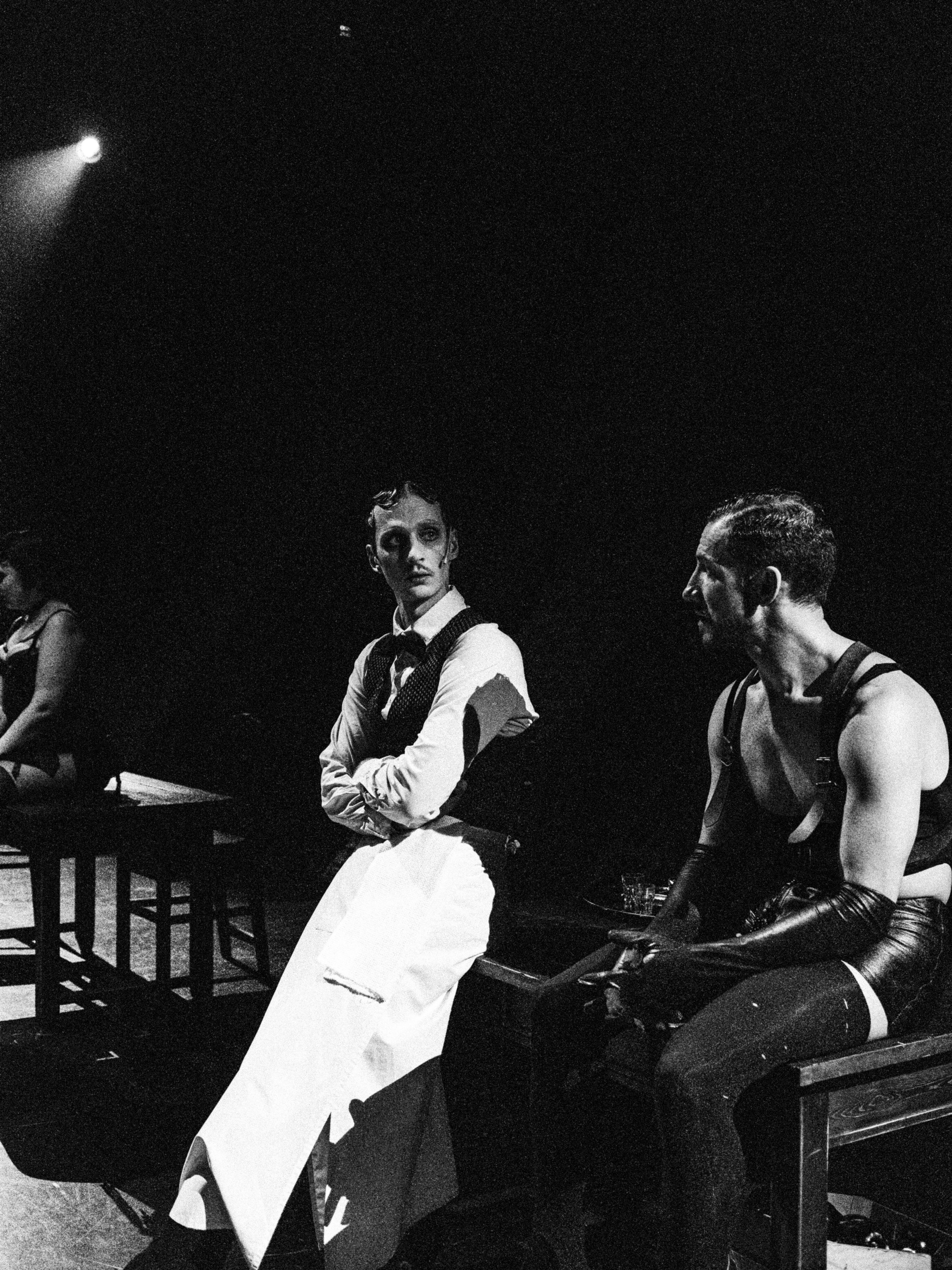 Theatre backstages. Portrait and backstage photographer Nina Crane