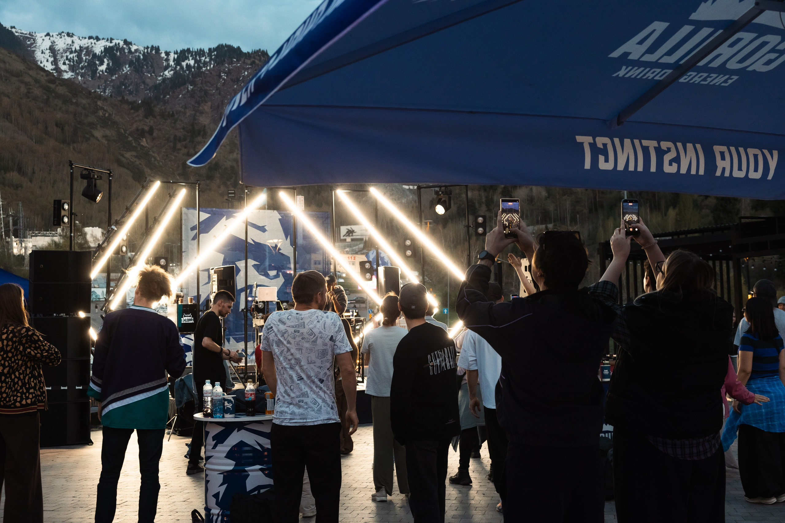 GORILLA GROOVE STAGE IMBA CAMP 5. Gorillaenergymedia