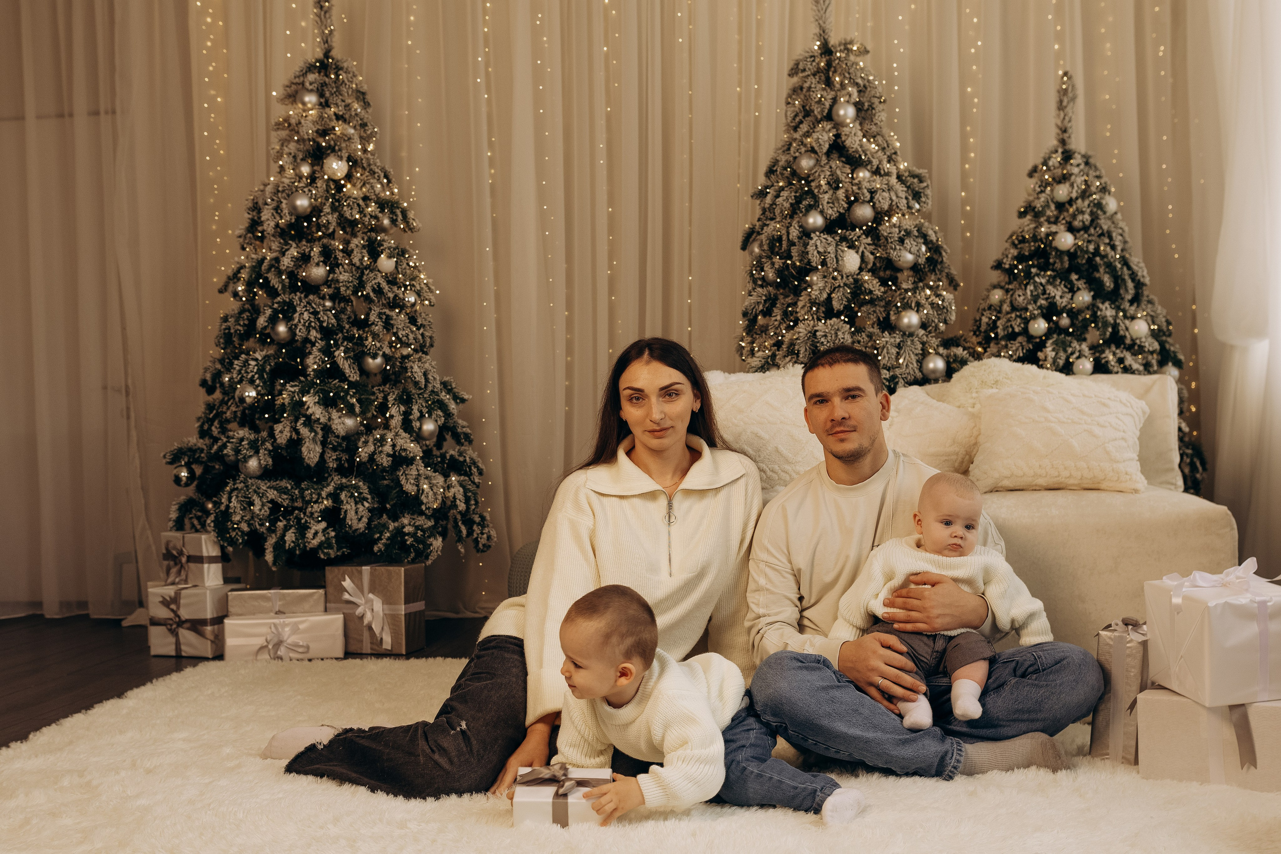 Семейный Новый год. Фотограф в Москве и Домодедово Кристина Лоскутова