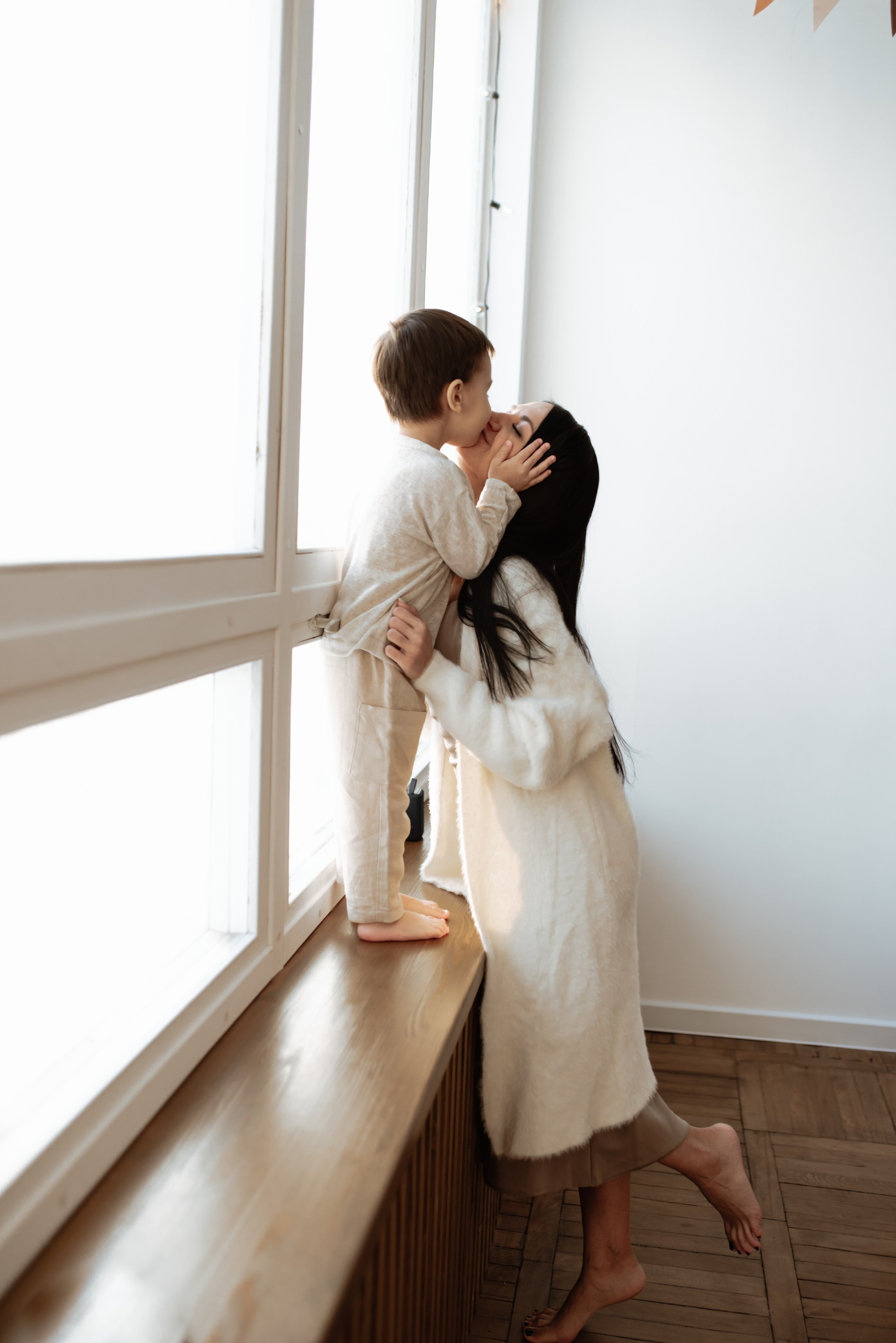 Зимняя студийная. Фотограф Рязань. Семейный Свадебный фотограф