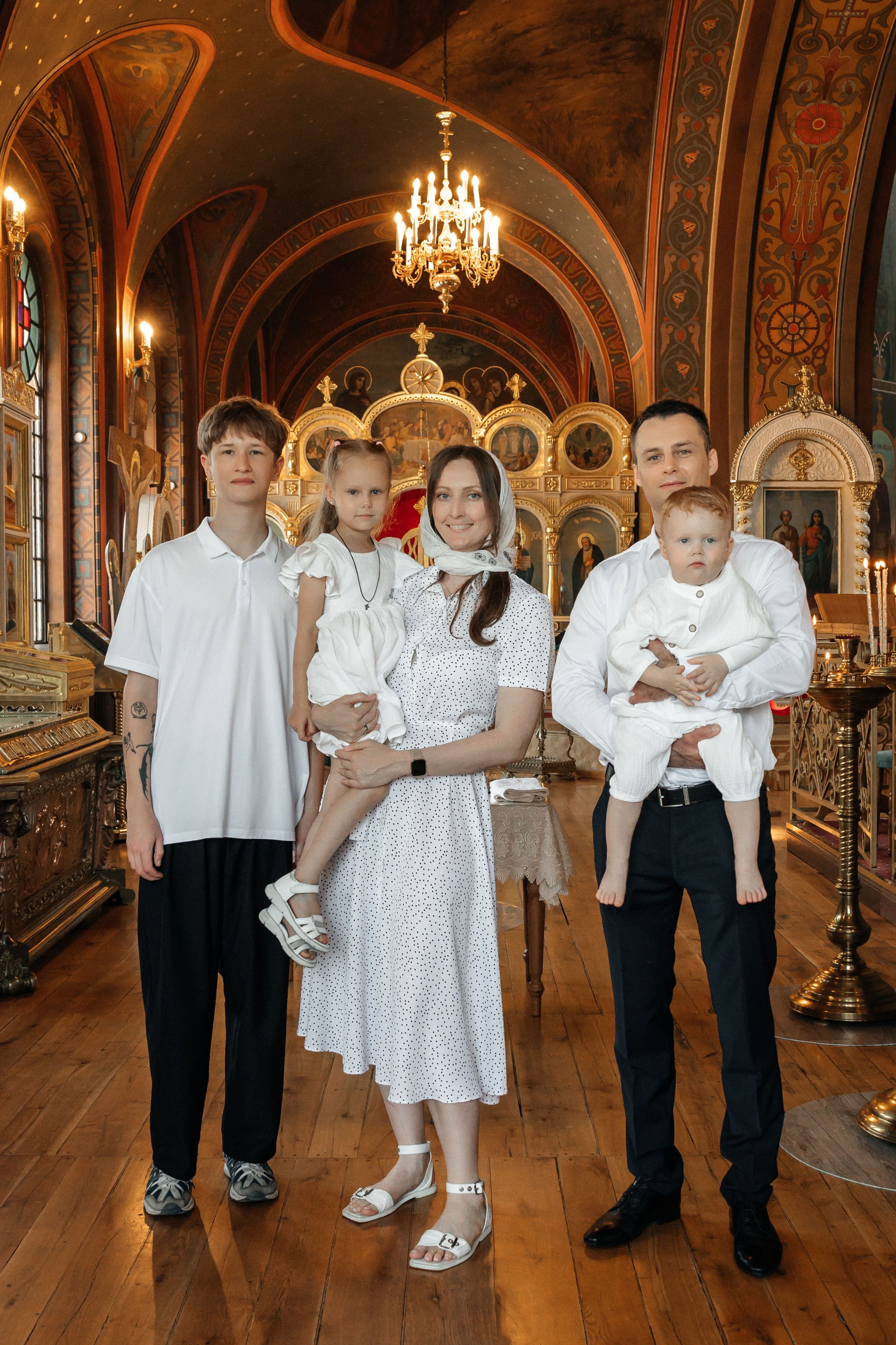 Крещение София и Сережа. Фотограф Краснодар