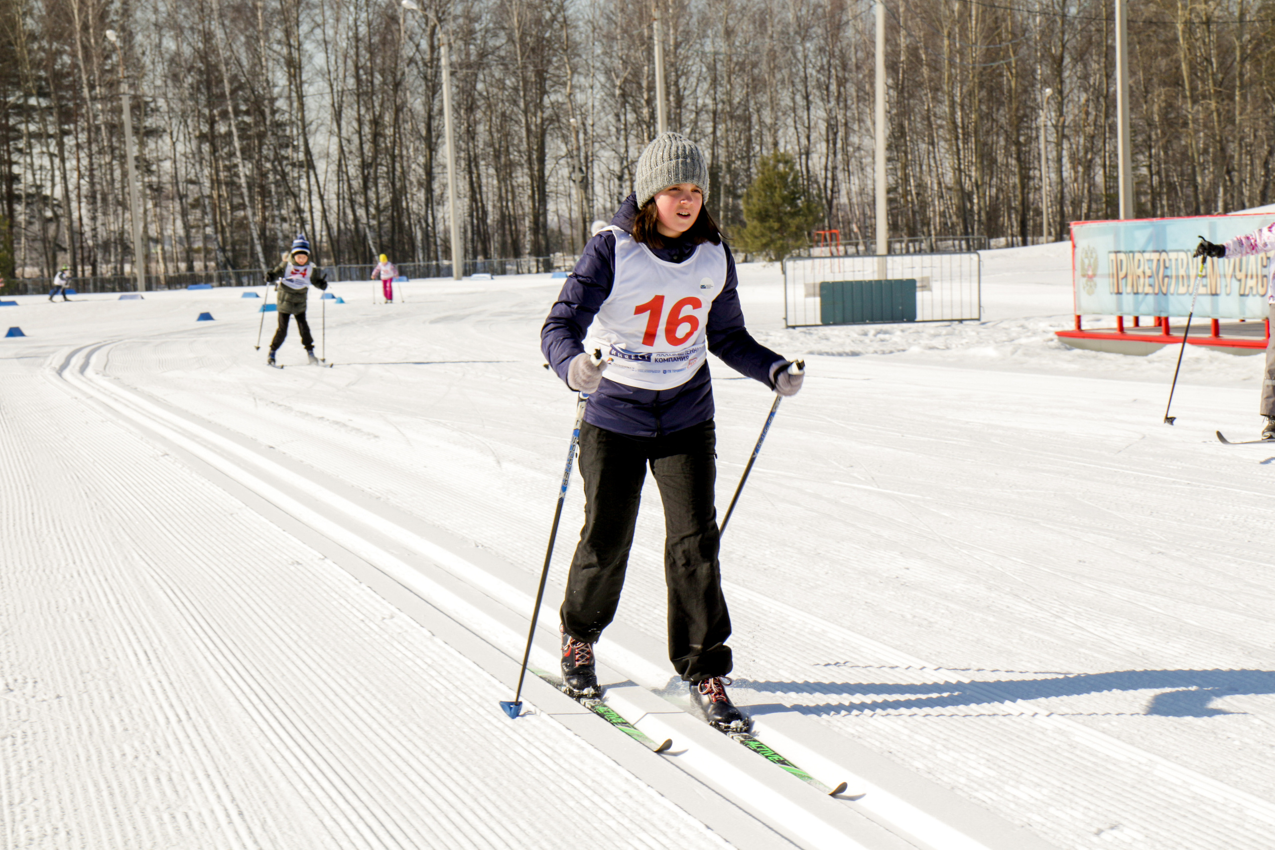 Лыжные соревнования. Фотограф Аникеева Алина, Рязань/Москва