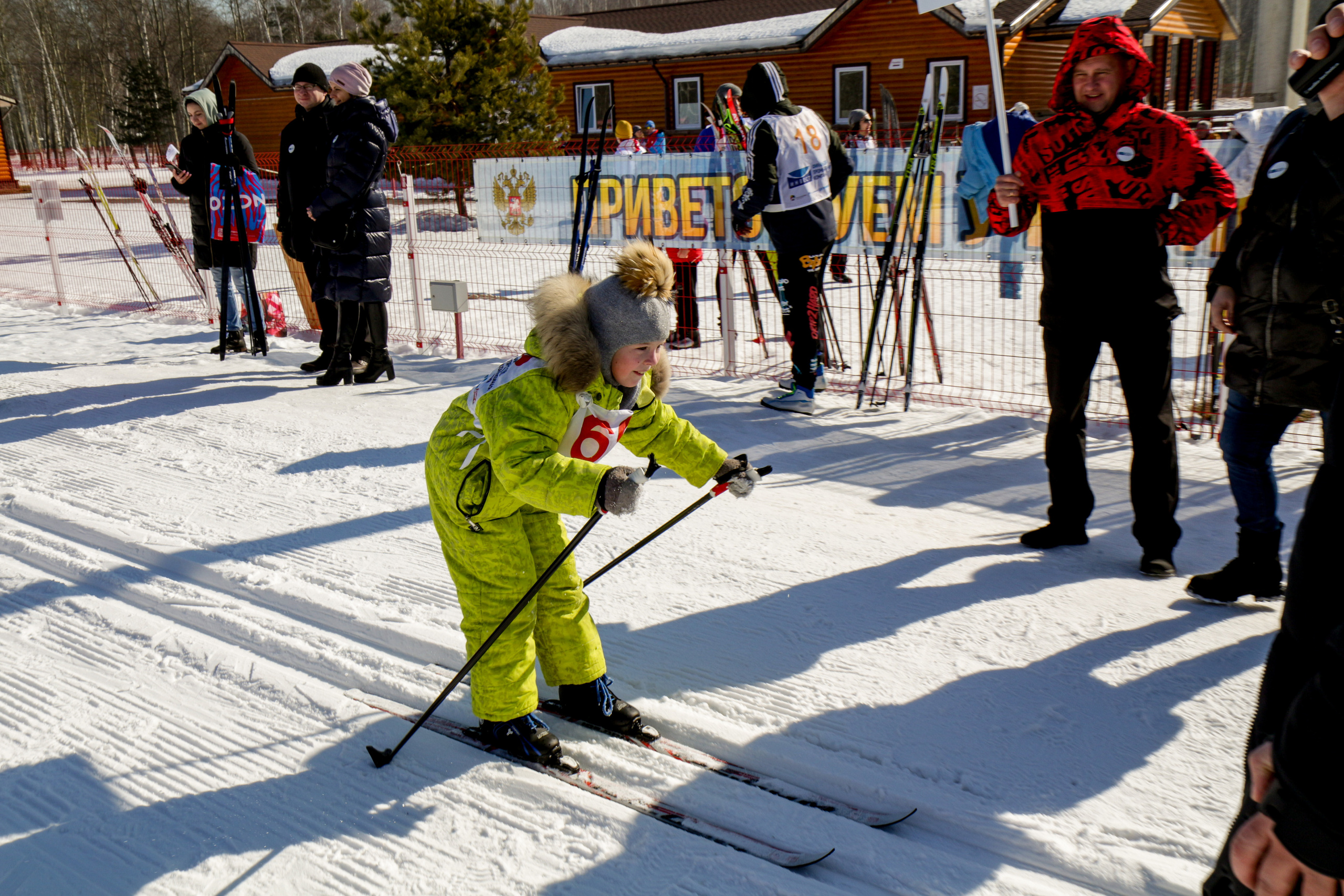 Лыжные соревнования. Фотограф Аникеева Алина, Рязань/Москва