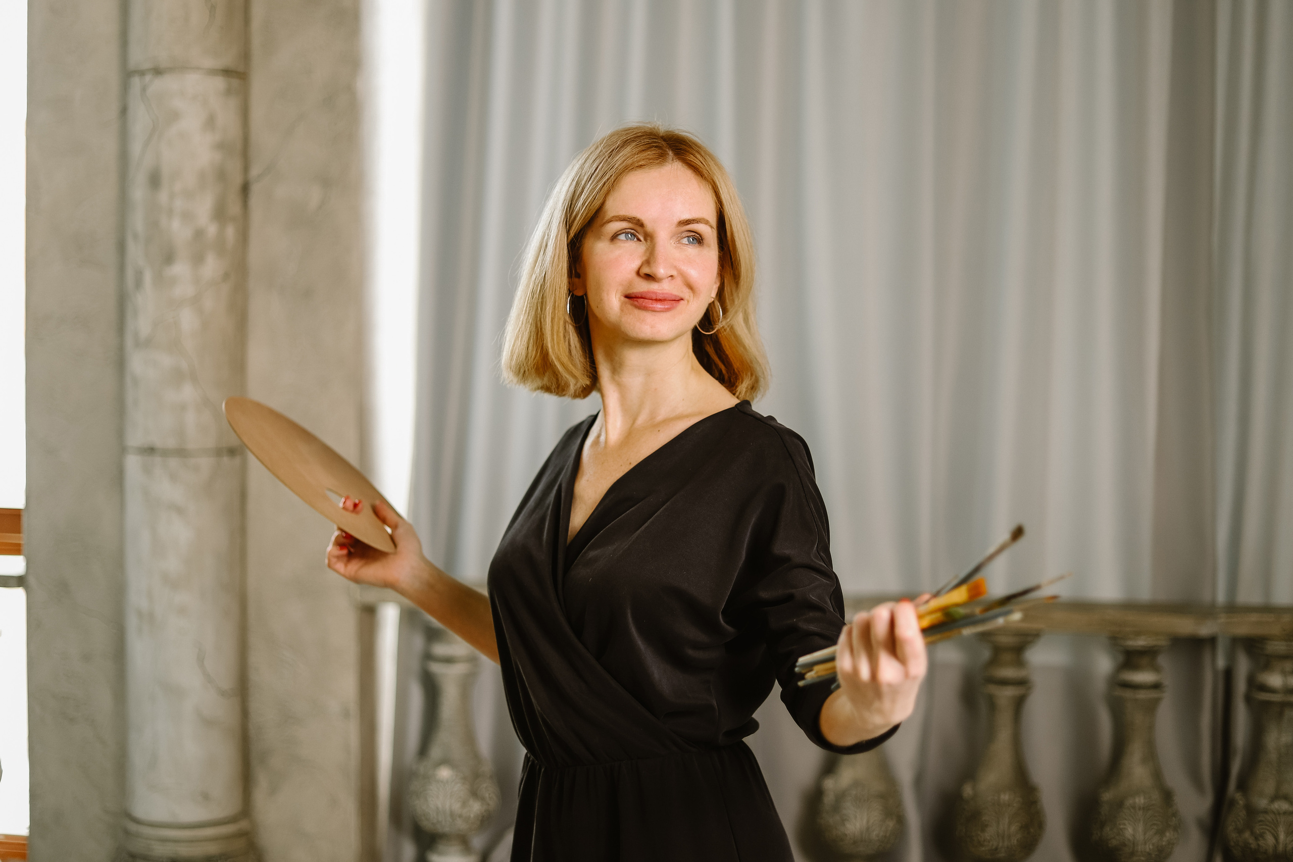 Художнице. Фотограф Аникеева Алина, Рязань/Москва