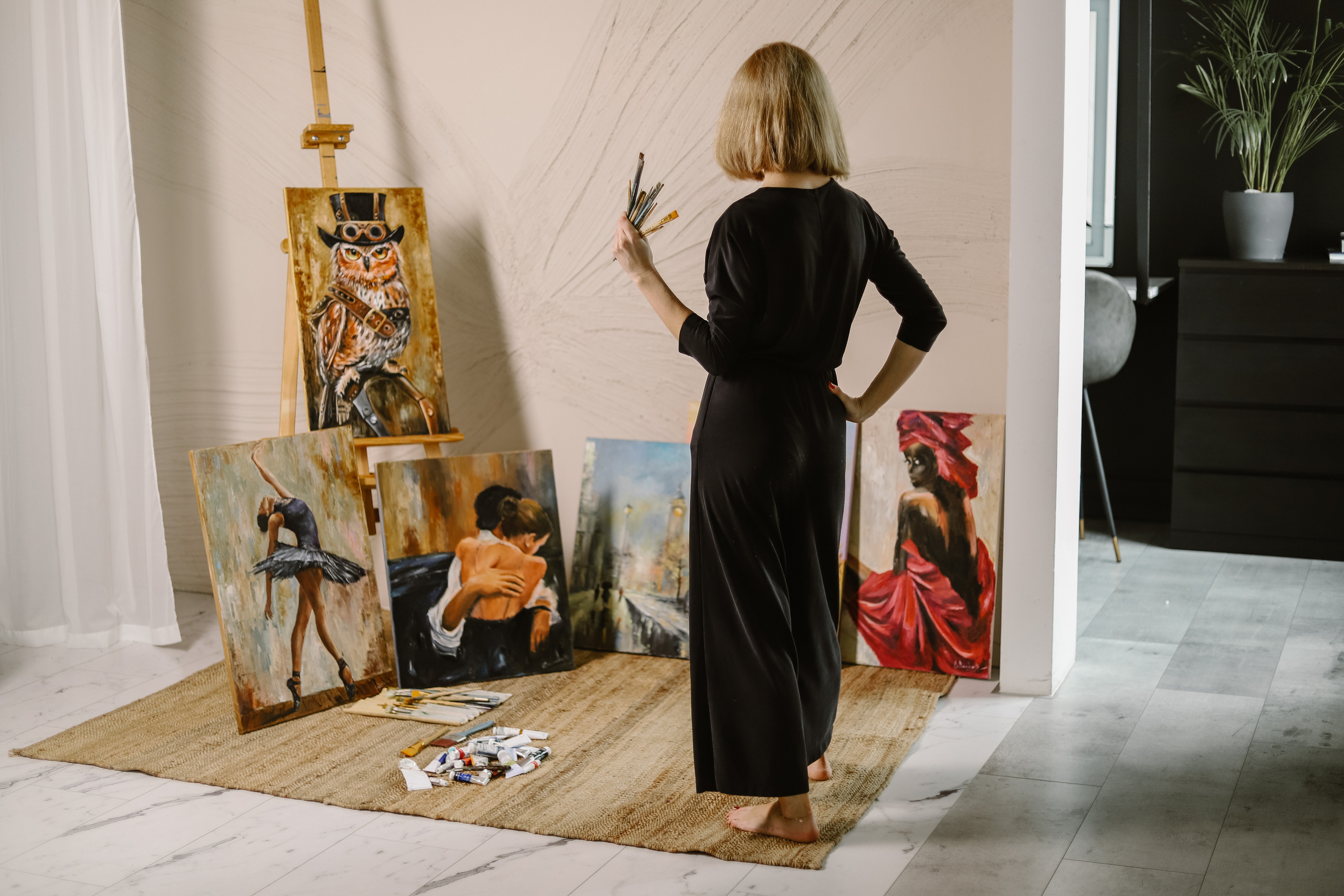 Художнице. Фотограф Аникеева Алина, Рязань/Москва