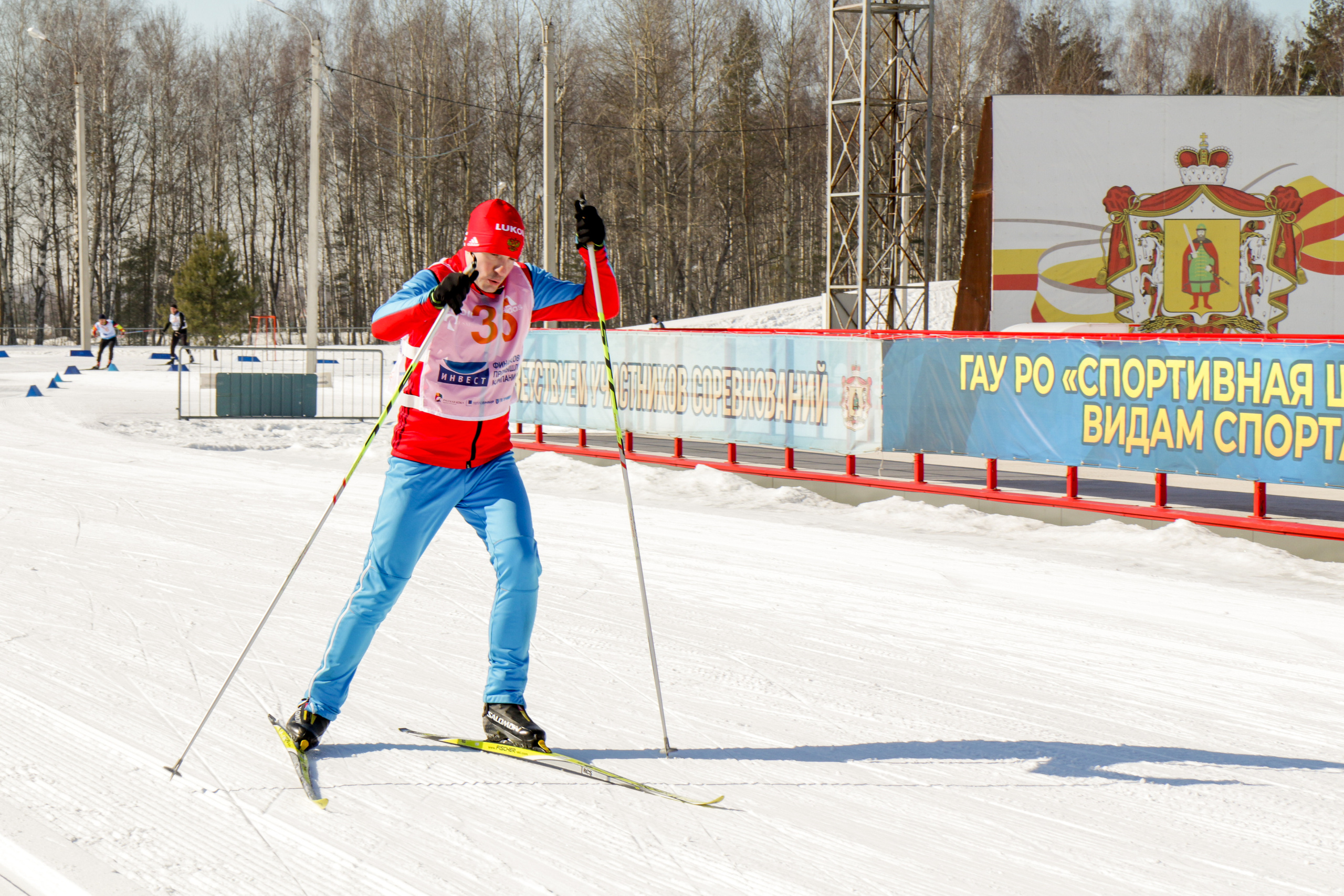 Лыжные соревнования. Фотограф Аникеева Алина, Рязань/Москва