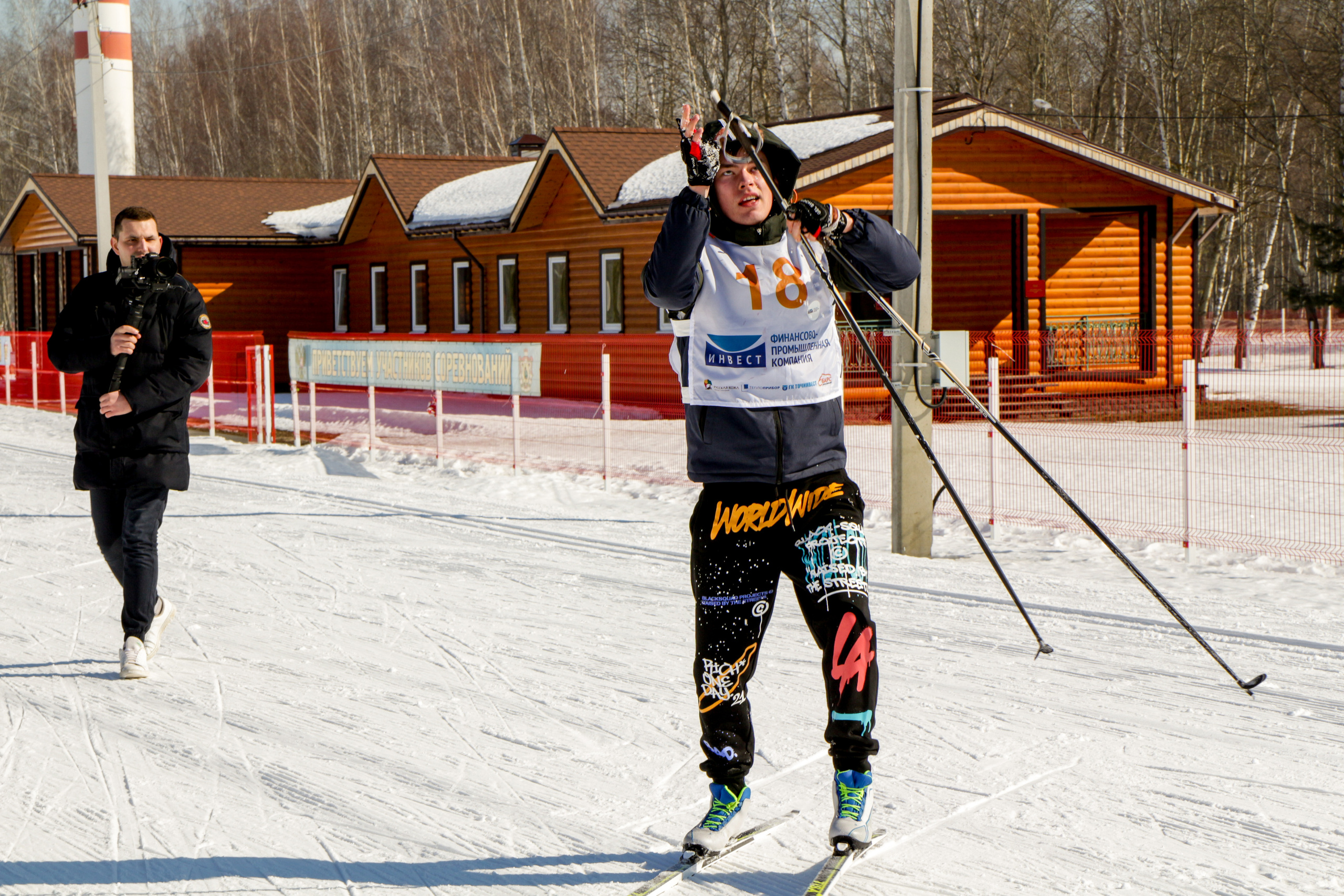 Лыжные соревнования. Фотограф Аникеева Алина, Рязань/Москва