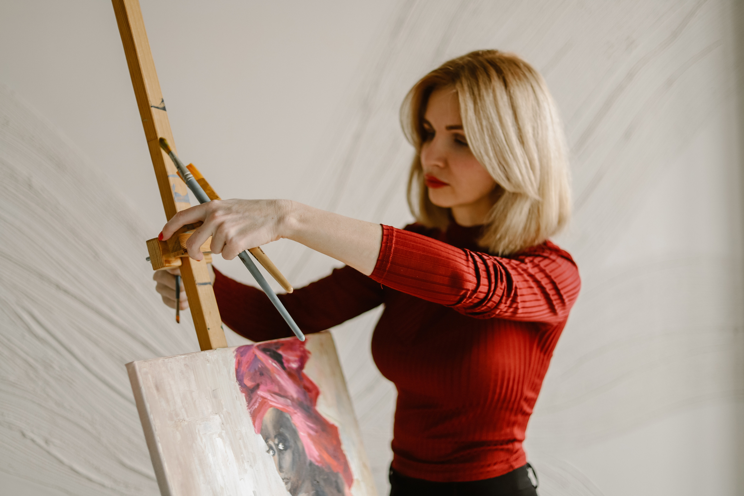 Художнице. Фотограф Аникеева Алина, Рязань/Москва