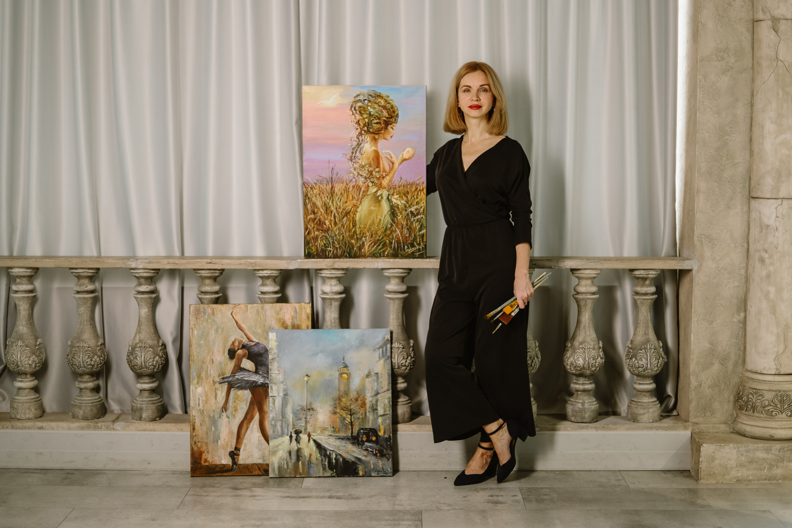 Художнице. Фотограф Аникеева Алина, Рязань/Москва