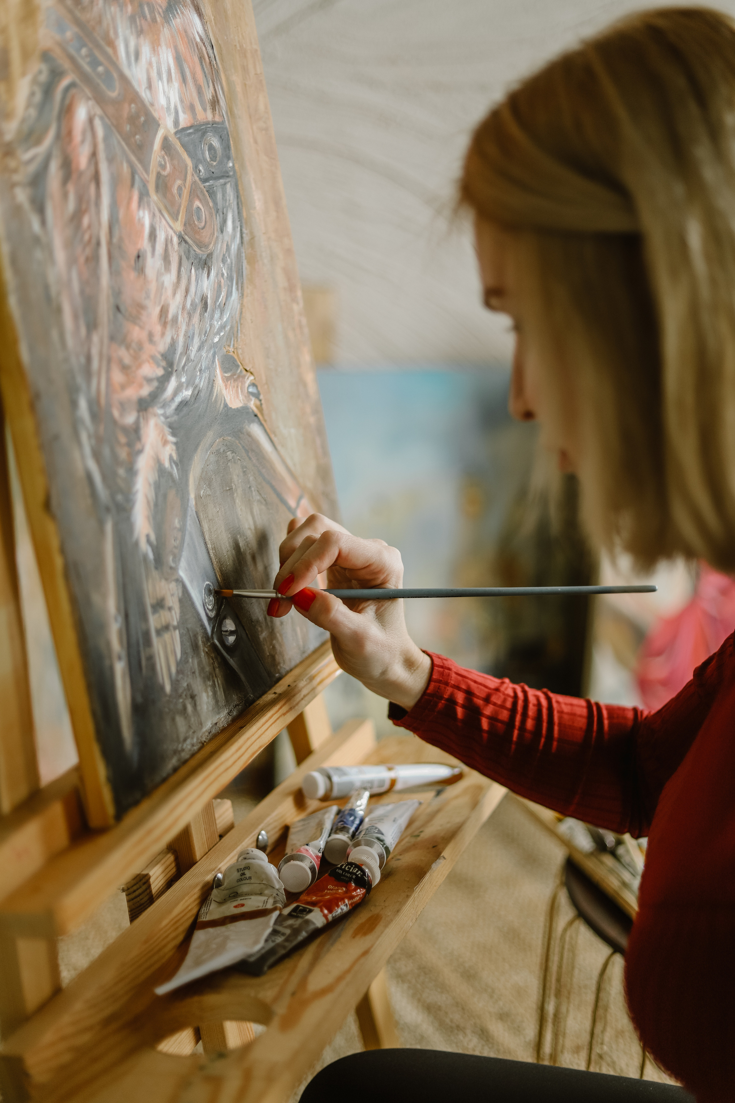 Художнице. Фотограф Аникеева Алина, Рязань/Москва