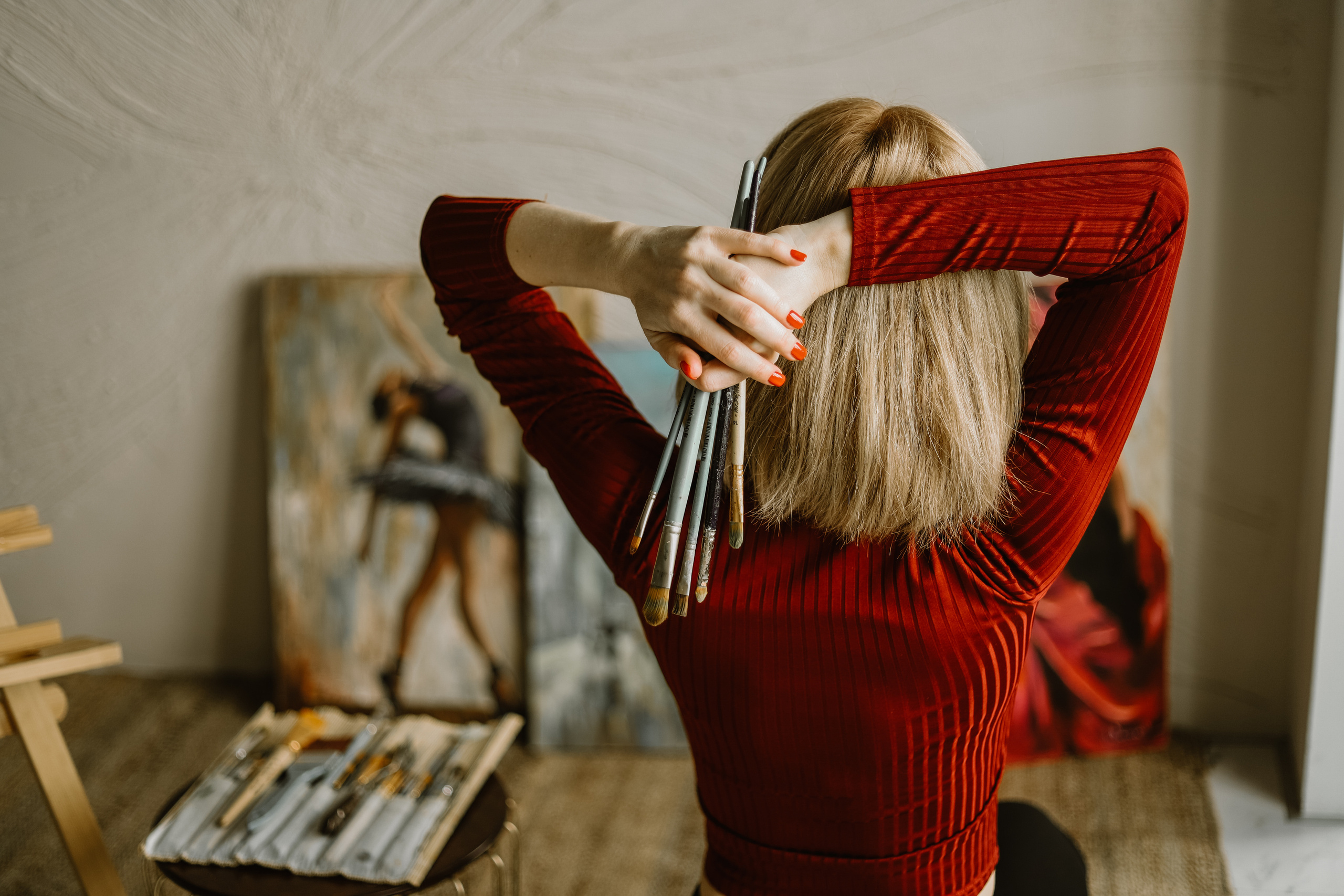 Художнице. Фотограф Аникеева Алина, Рязань/Москва