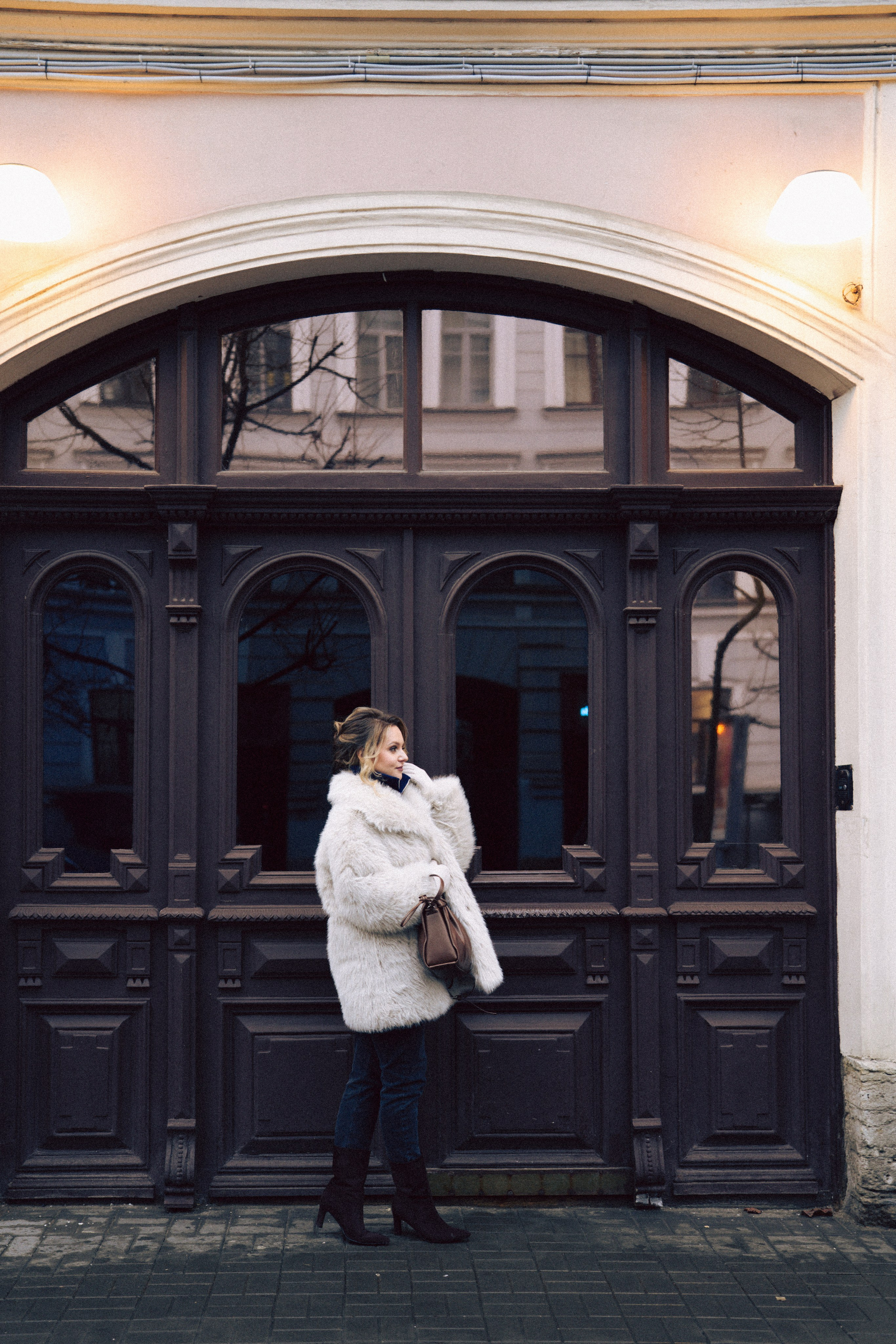 НОВОГОДНЯЯ ФОТОСЕСИИЯ В СТУДИИ ДЛЯ ДЕВУШКИ И ПРОГУЛКА ПО ЧЕРНЫШЕВСКОЙ. Профессиональный фотограф, Санкт-Петербург — Виктория Богомолова