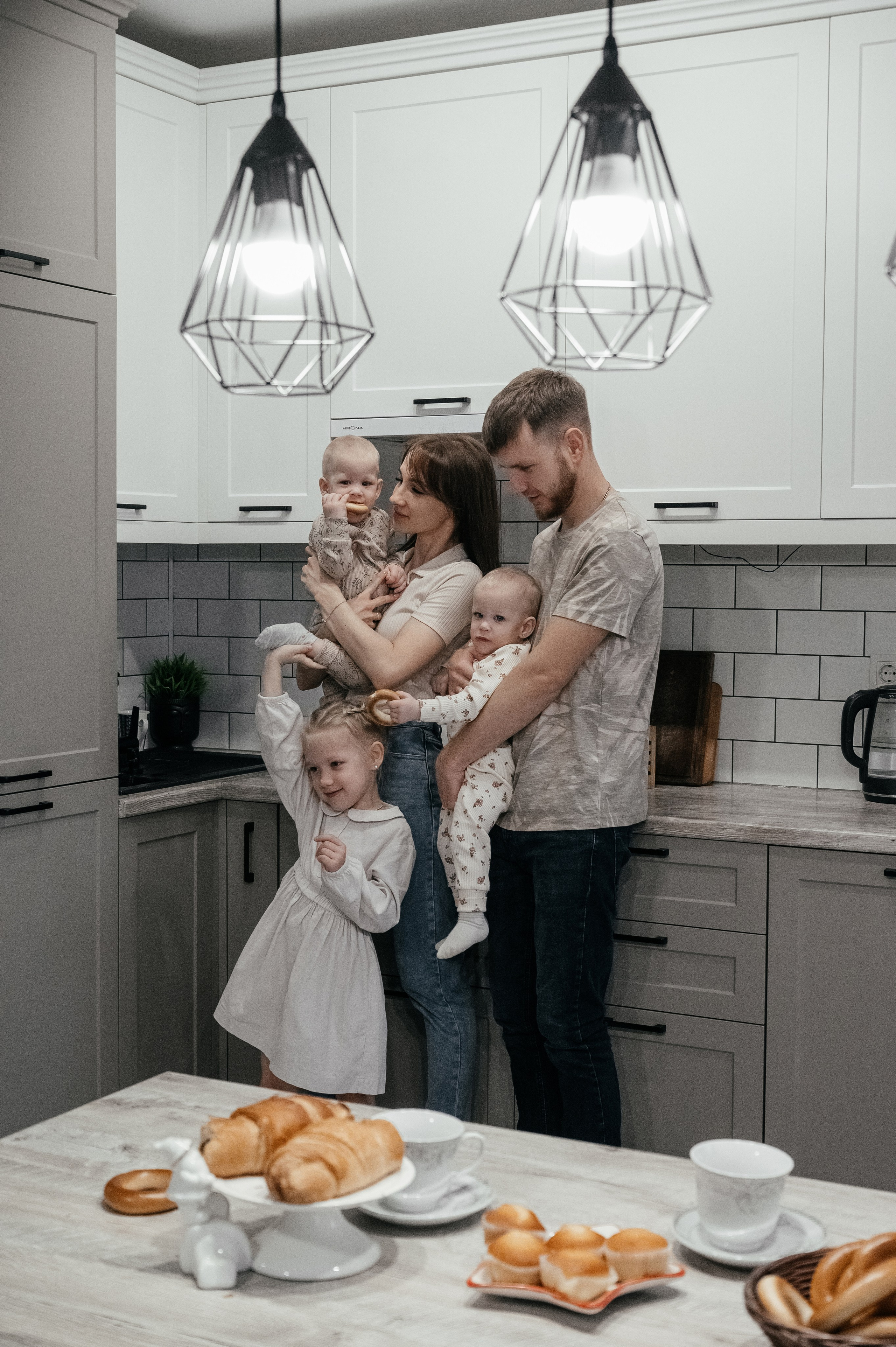 Семья Небольсины. Фотограф Мария Строгонова