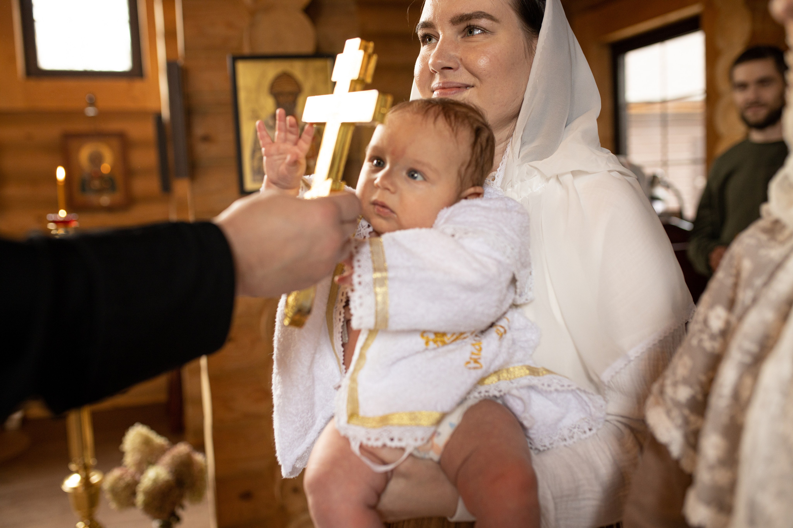 Таинство крещения Марка. Фотограф в Железнодорожном и Балашихе