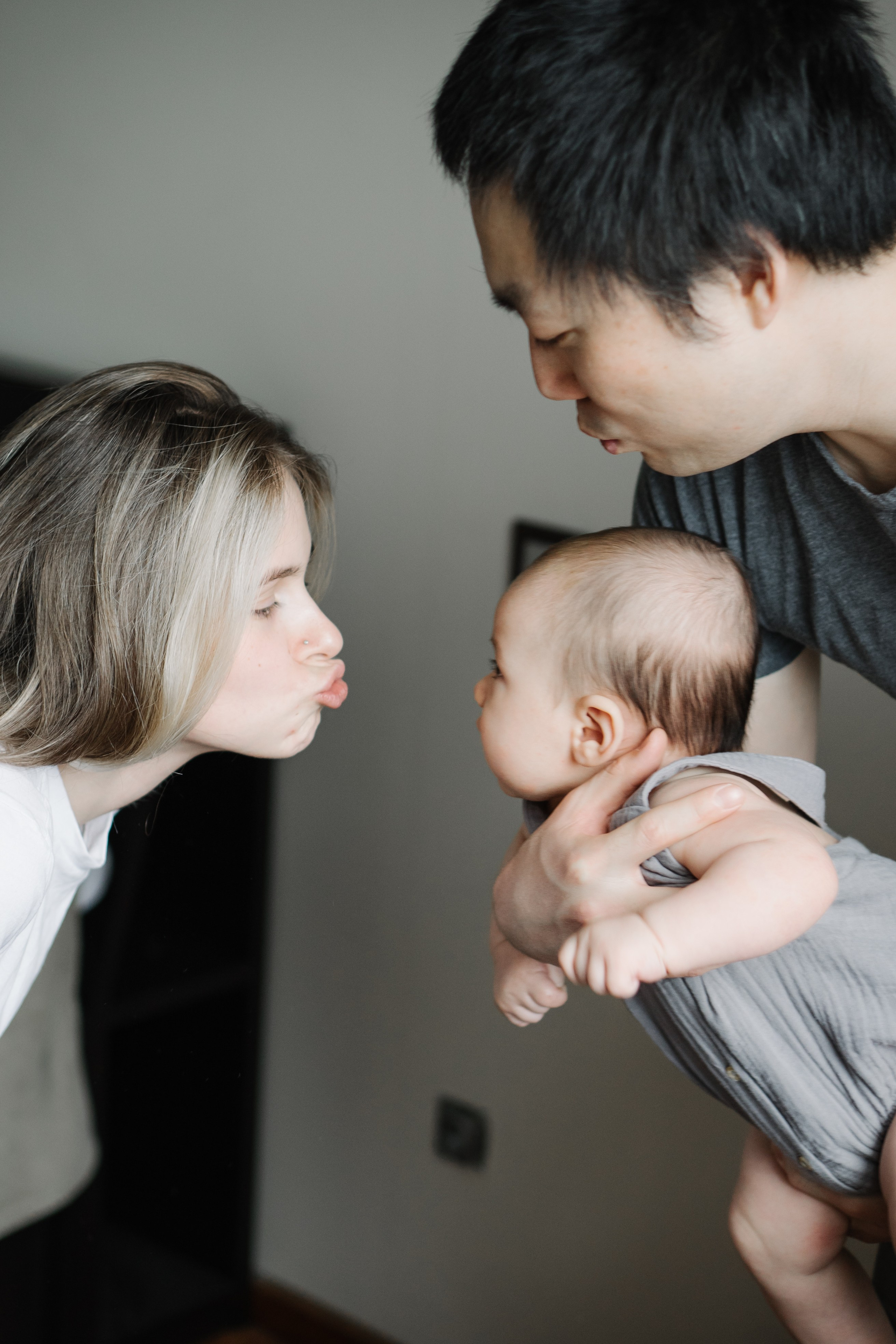 Теодор и его семья. Домашняя фотосессия. Фотограф Ольга Игорева