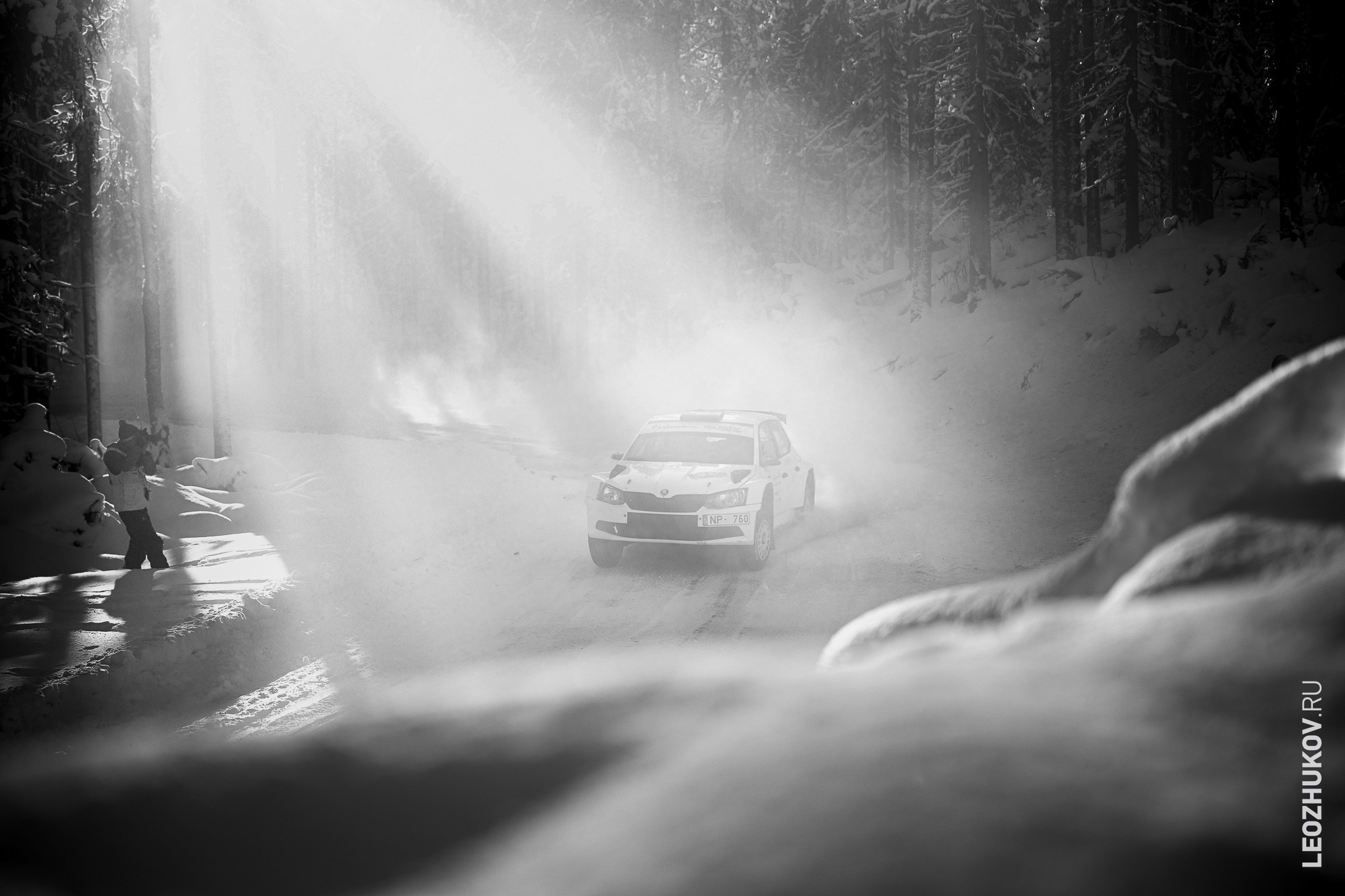 Ралли Лахденпохья 2026. Спортивный фотограф Леонид Жуков