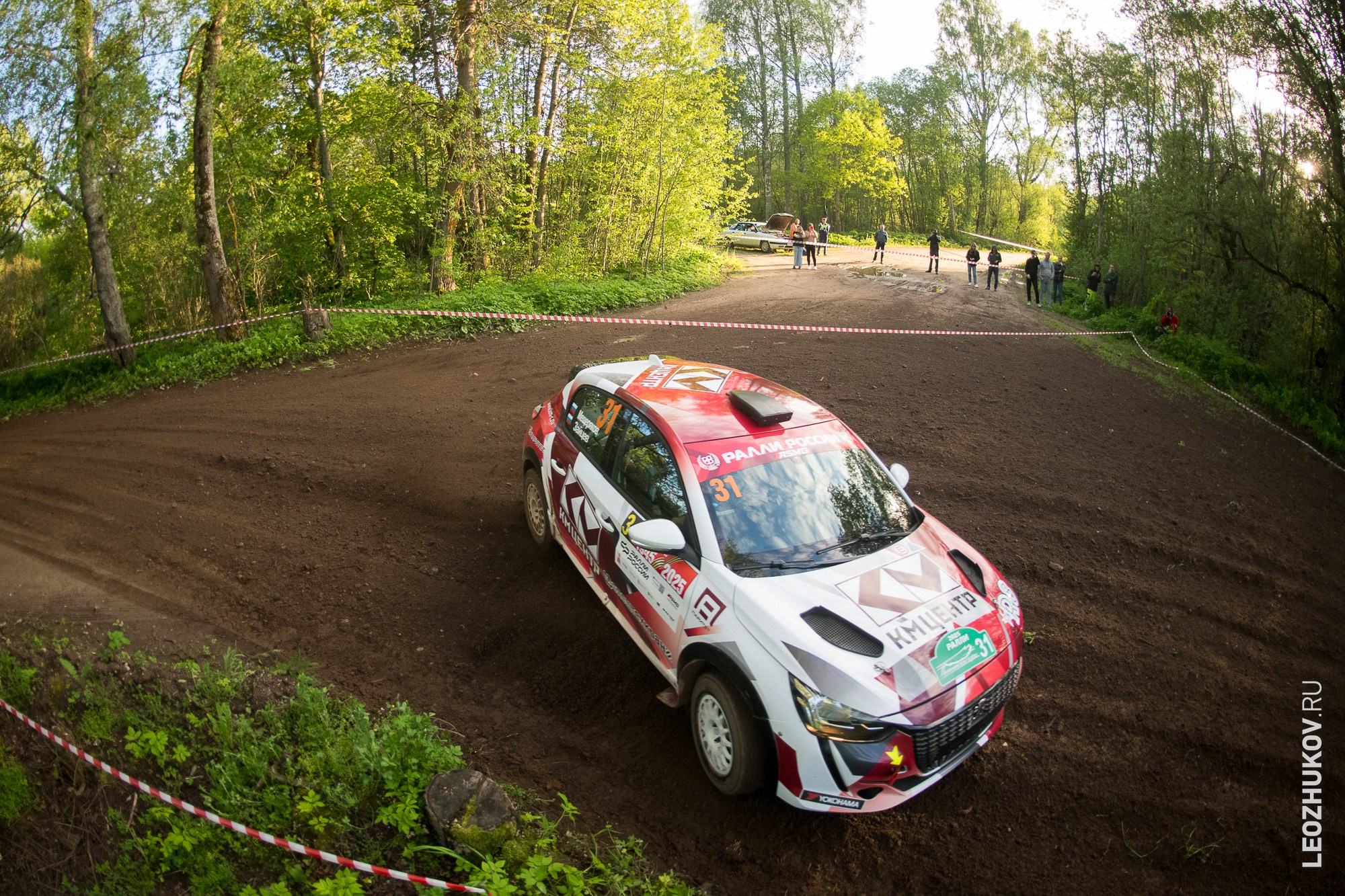 Rally Pushkinskie gory 2025. Sports photographer Leonid Zhukov