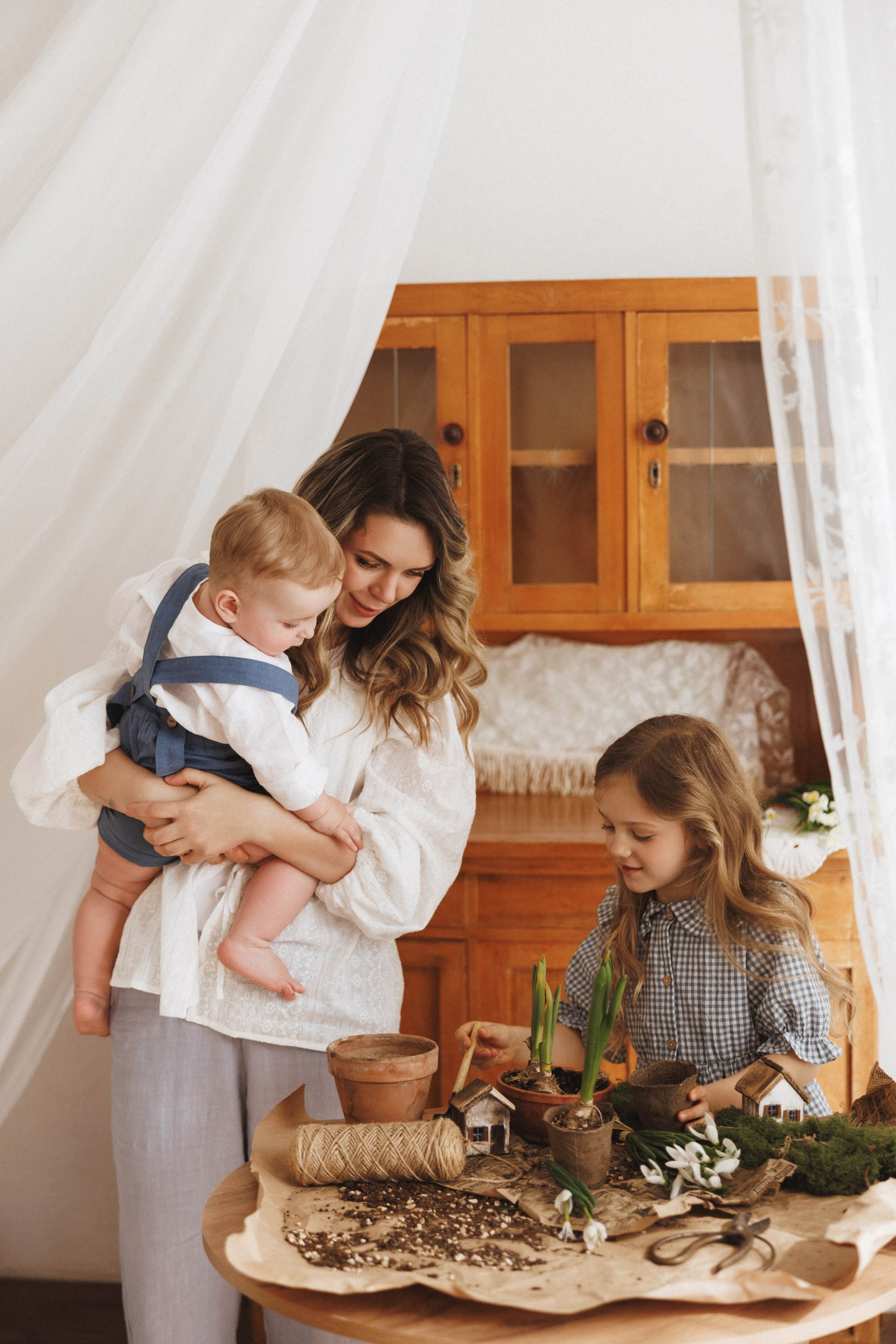 Фотосессия в стиле «Садовник», фотостудия «Mestone», город Краснодар. Семейный и детский фотограф в Краснодаре Анна Трашкова