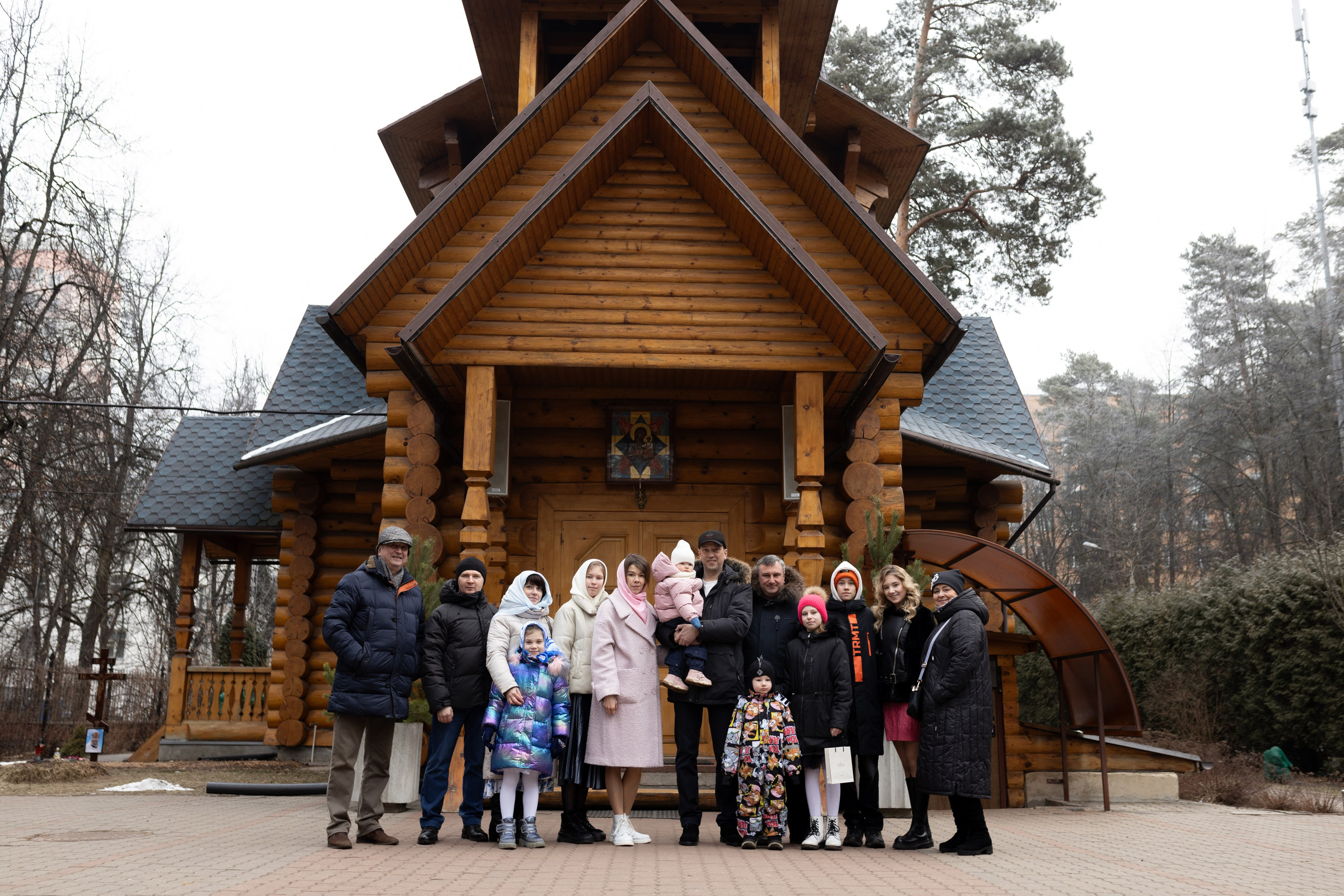Таинство Крещения Ксении. Фотограф в Железнодорожном и Балашихе