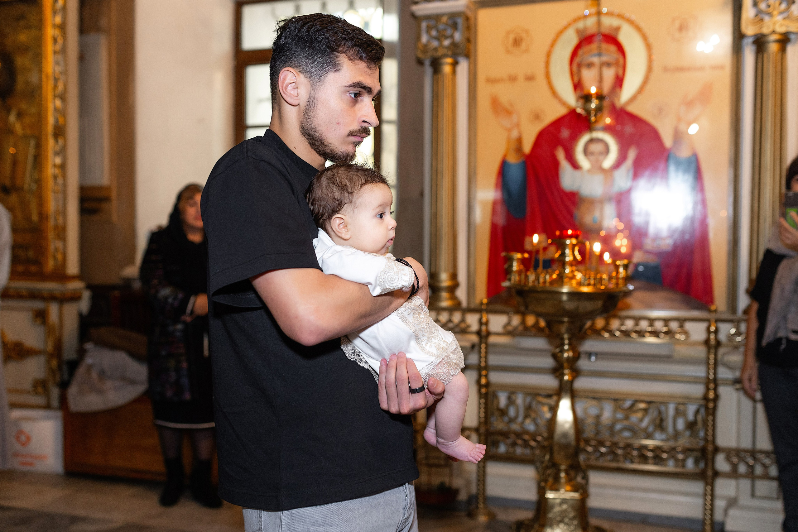 Таинство крещения Лилии. Фотограф в Железнодорожном и Балашихе