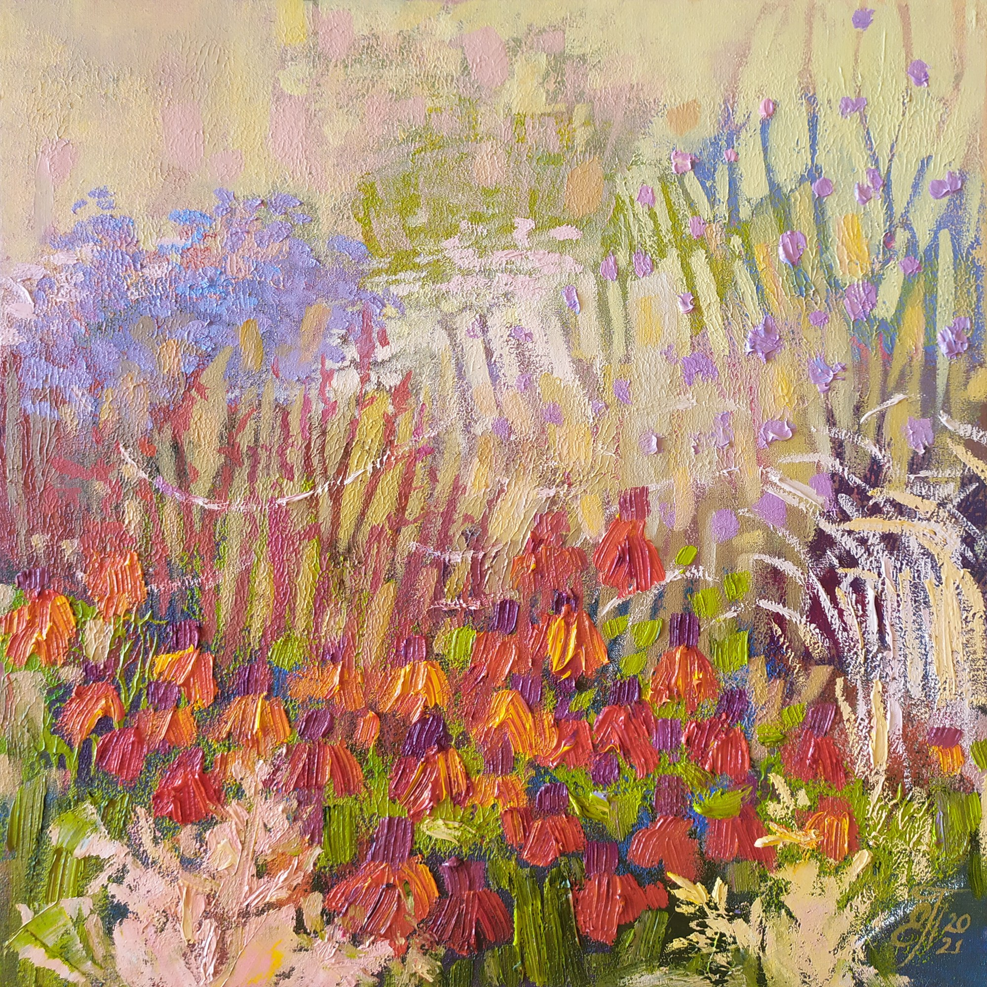 Flora. Artist Ekaterina Prisich