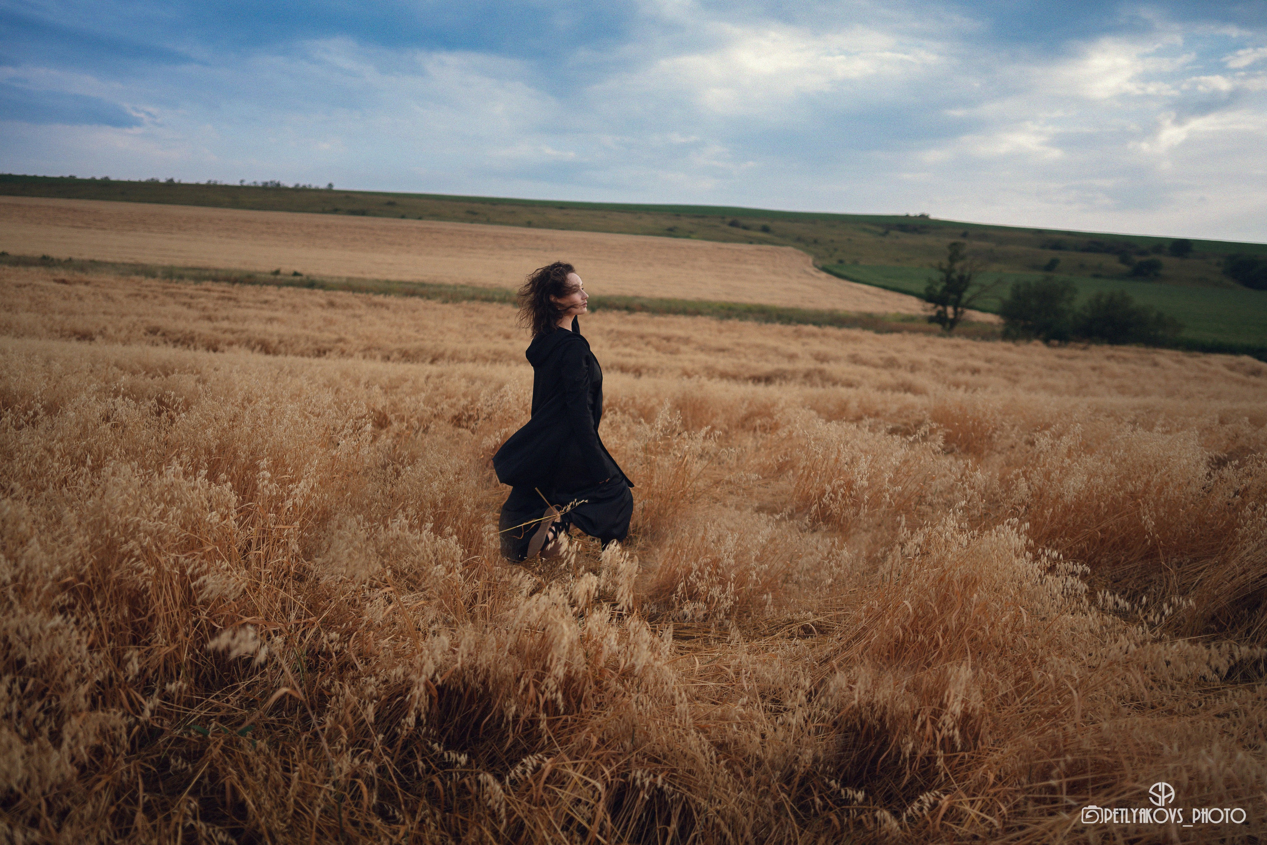 Фотосессия в поле для Ники. Фотограф, видеограф Пятигорск, Ставрополь, Ессентуки, Petlyakovs_photo