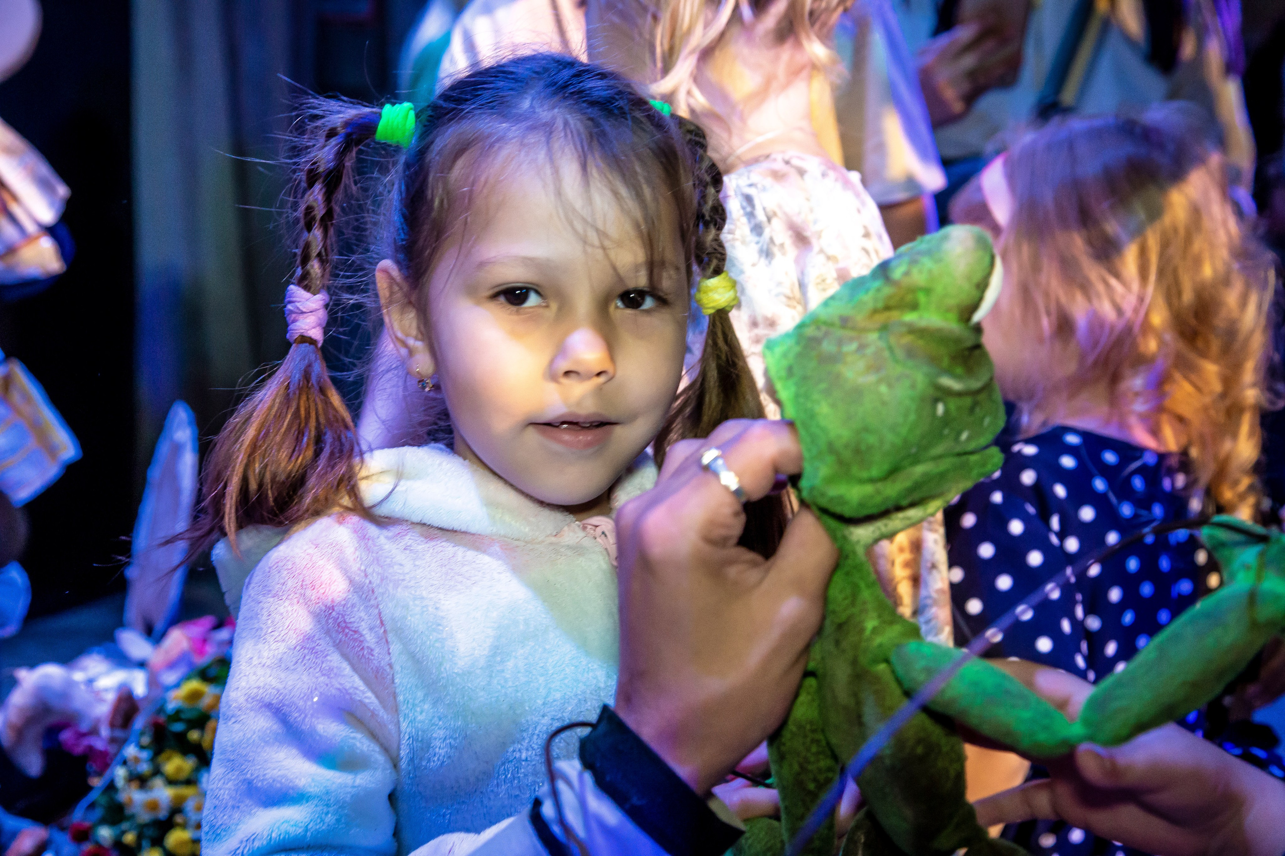 Спектакль театра Саквояж Лягушка путешествиница. Фотограф в Сочи Юрий Шептаев