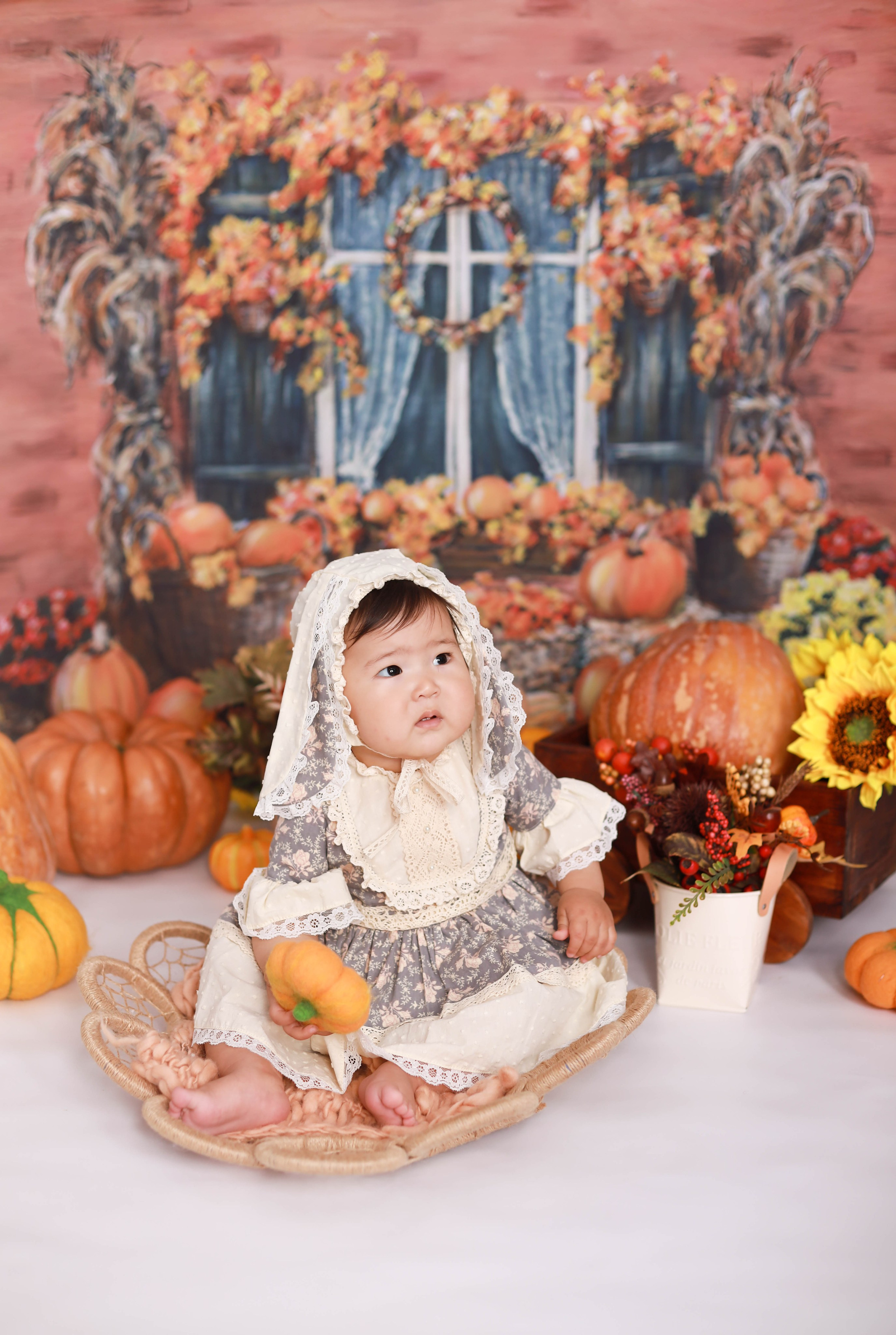 6-9 месяцев. Фотограф беременности, новорожденных и детей до года в Астане